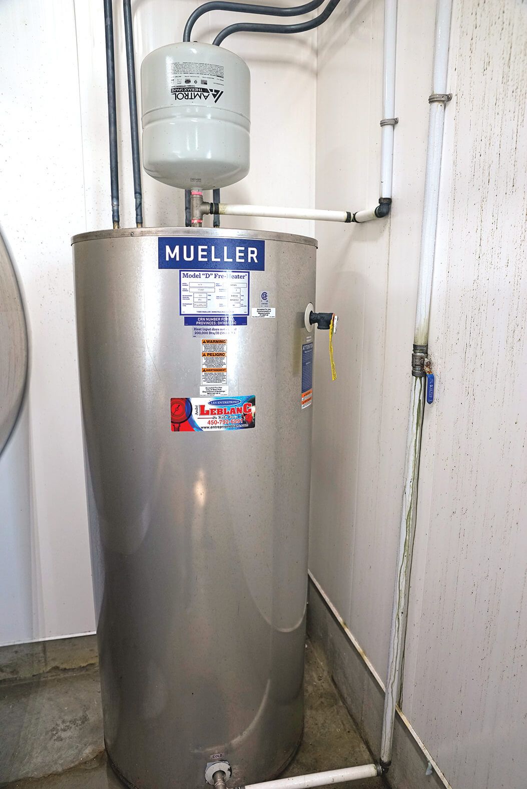 Récupérateur de chaleur Fre-Heater de Mueller