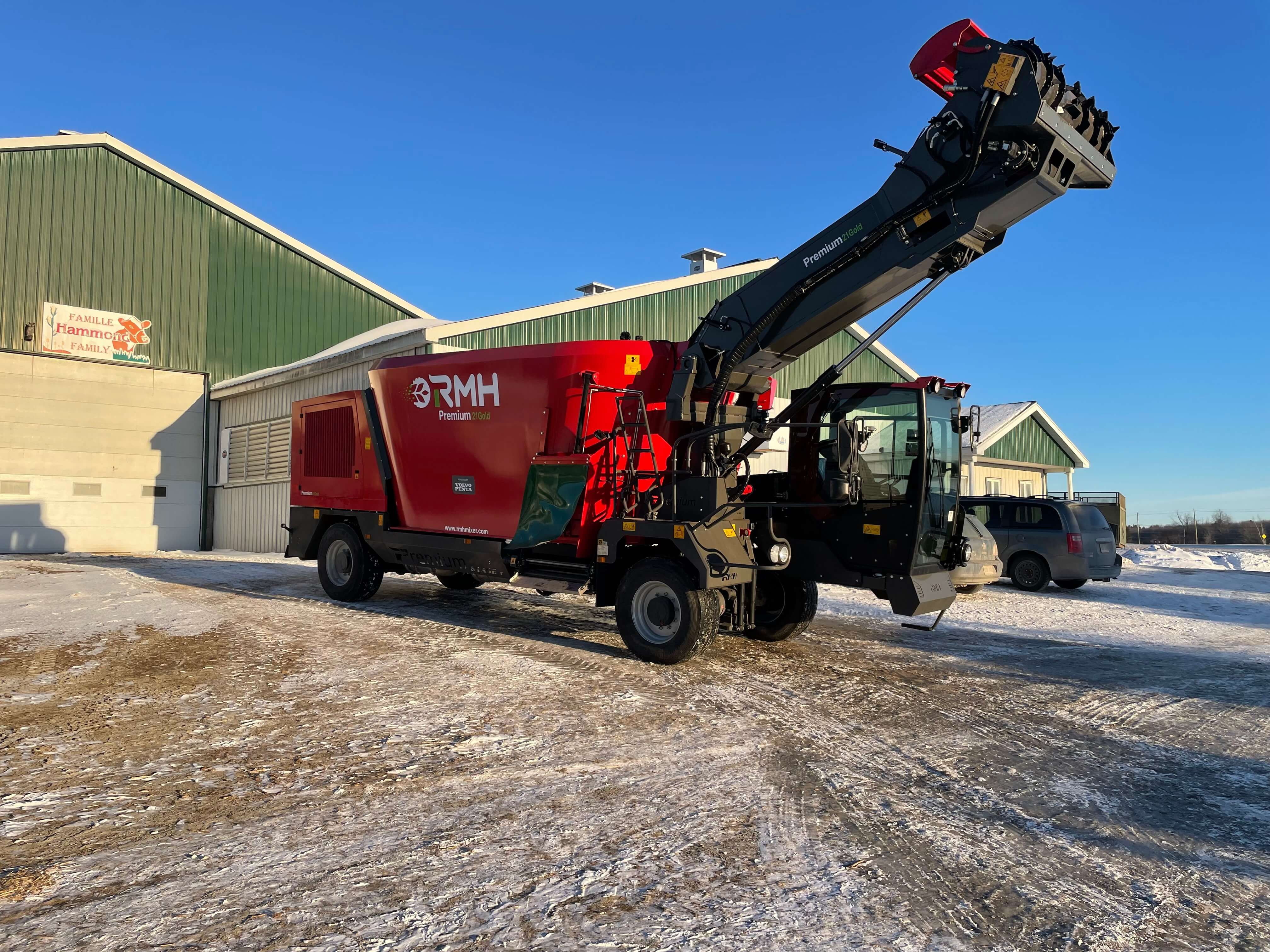 Mélangeuse automotrice RMH Premium 21 (21 m cube)