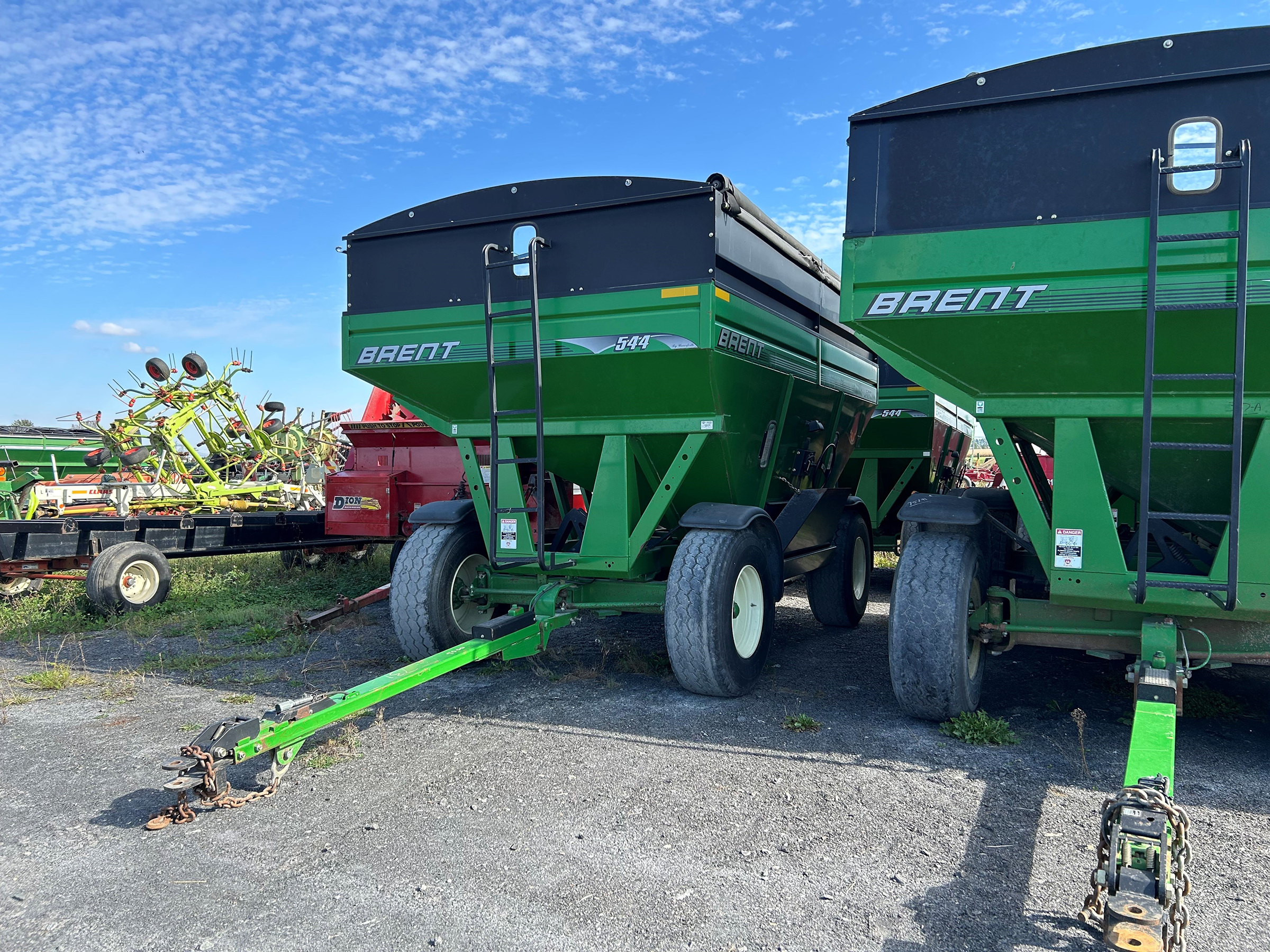 Grain trailer Brent 544