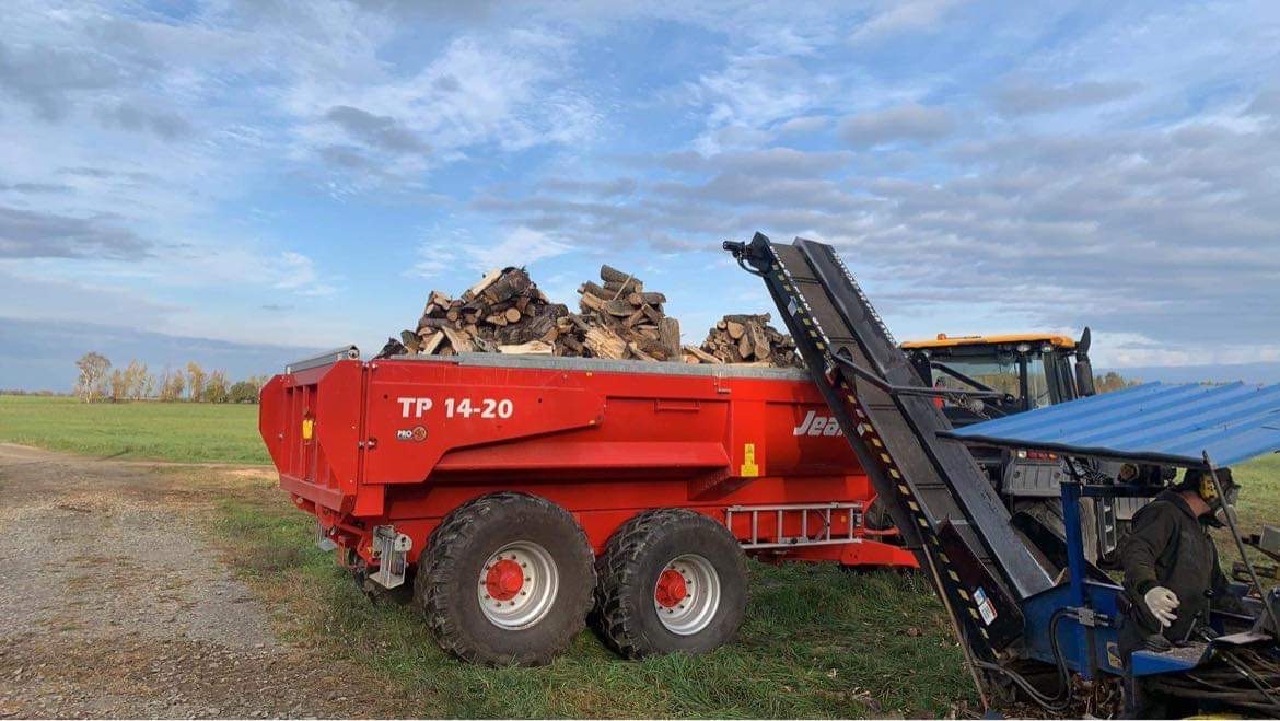 Tipper trailer Jeantil Tp 14-20