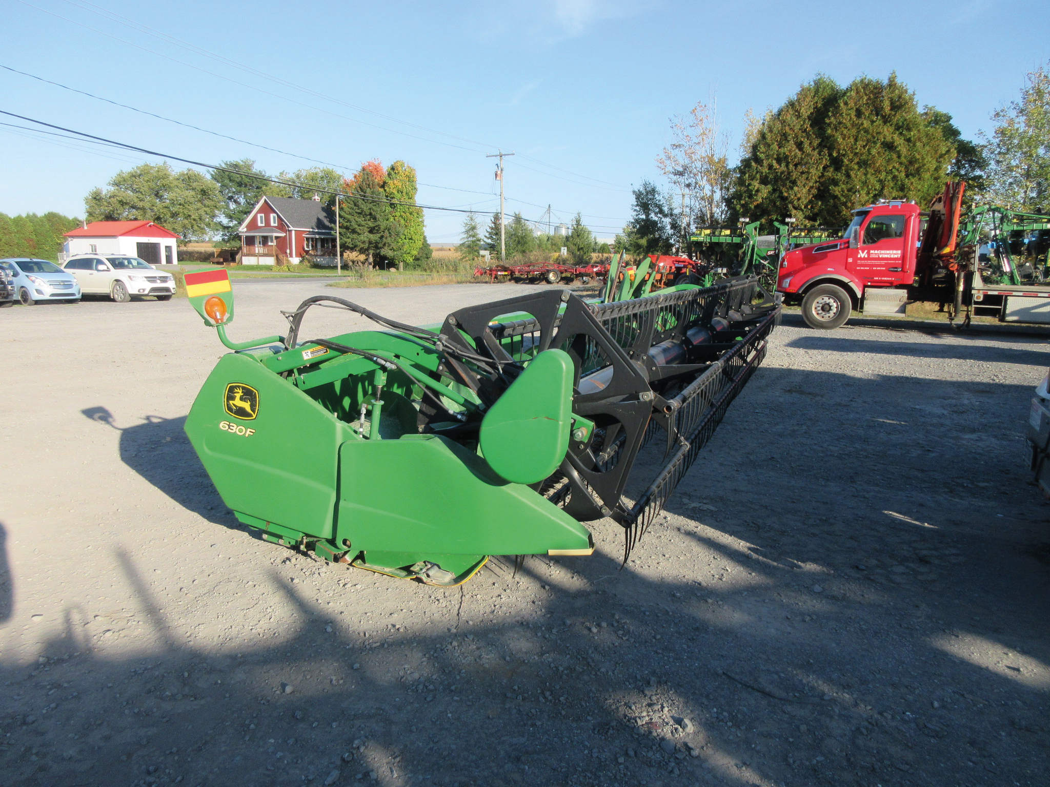 Soy table John Deere 630F