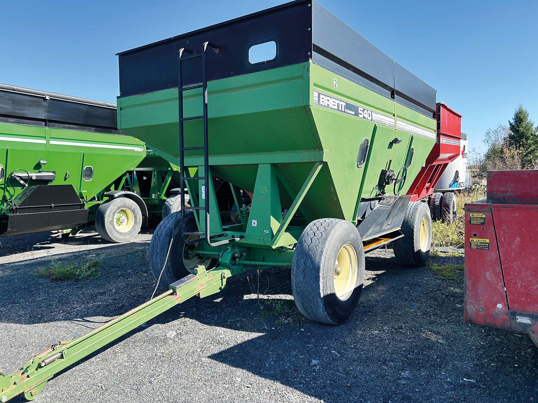 Grain trailer Brent 540