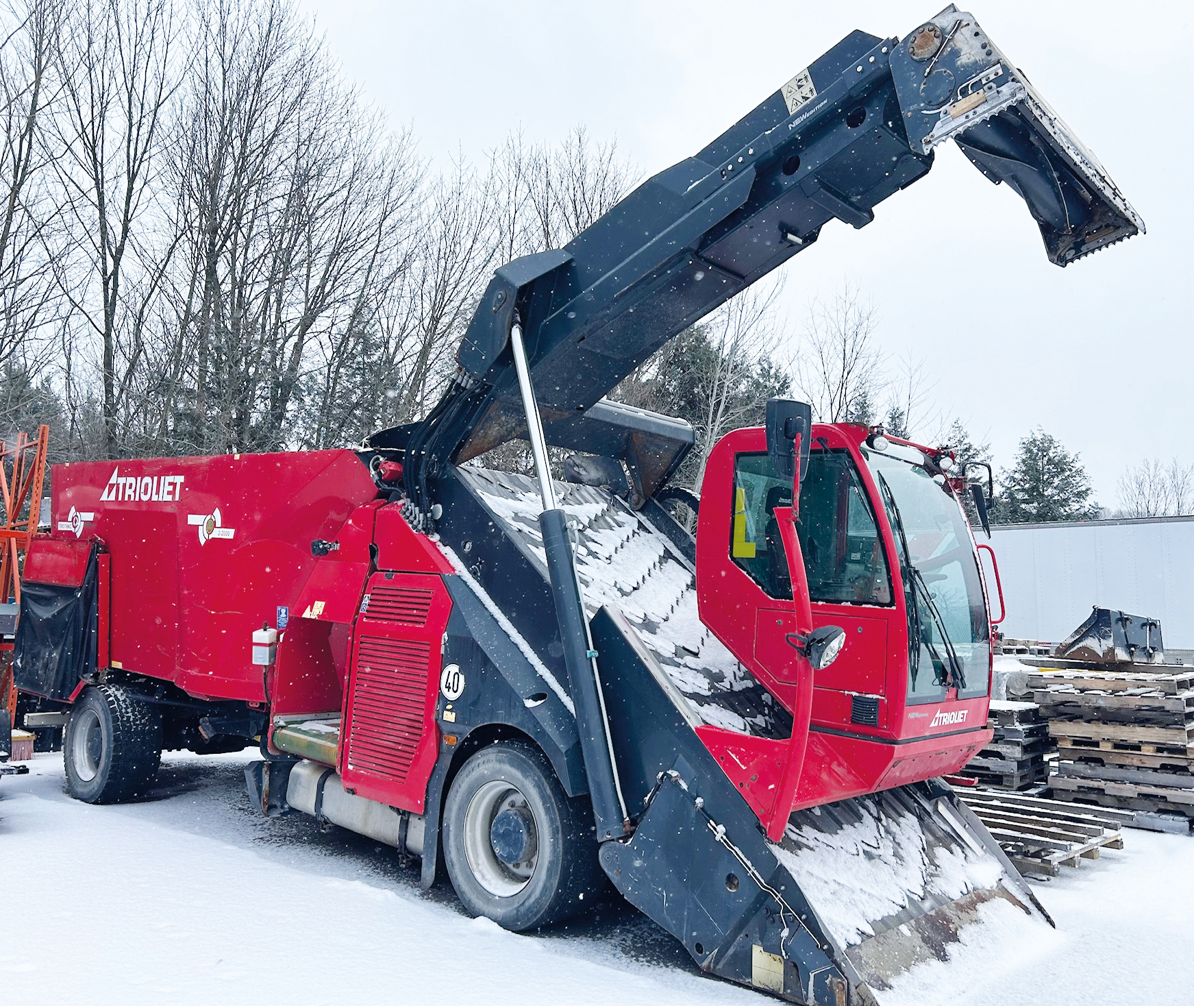 Mélangeur Trioliet Triotrac 2-2000