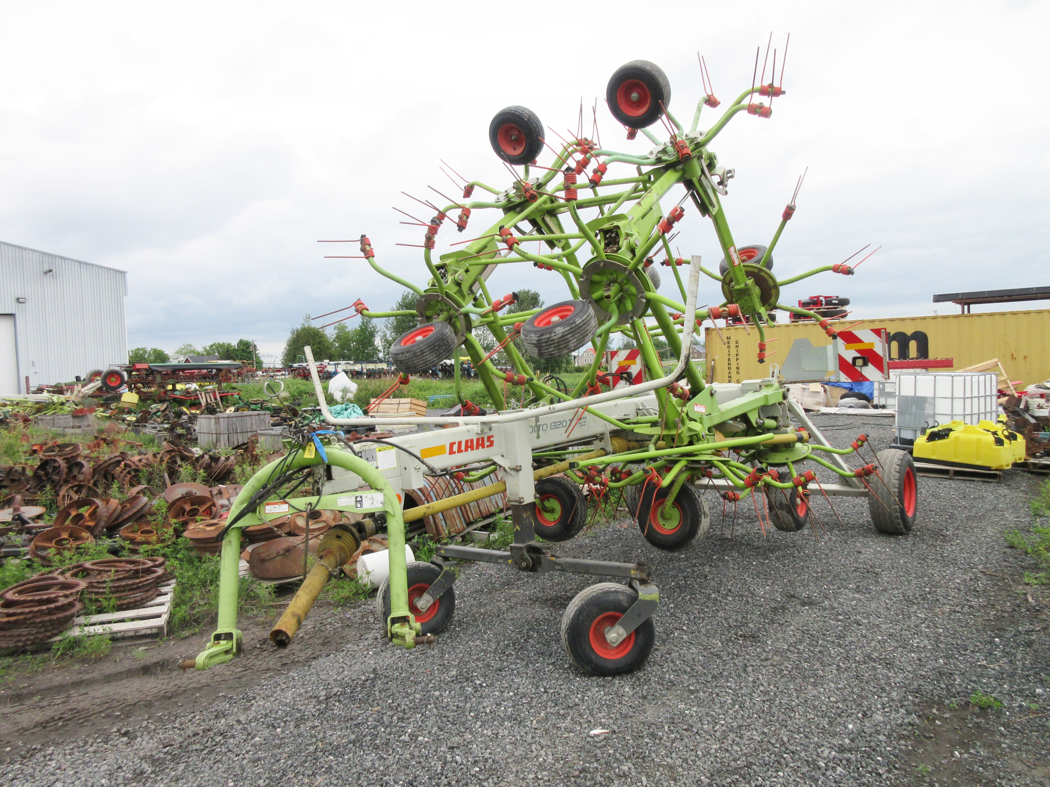 Tedder Claas Volto 1320T