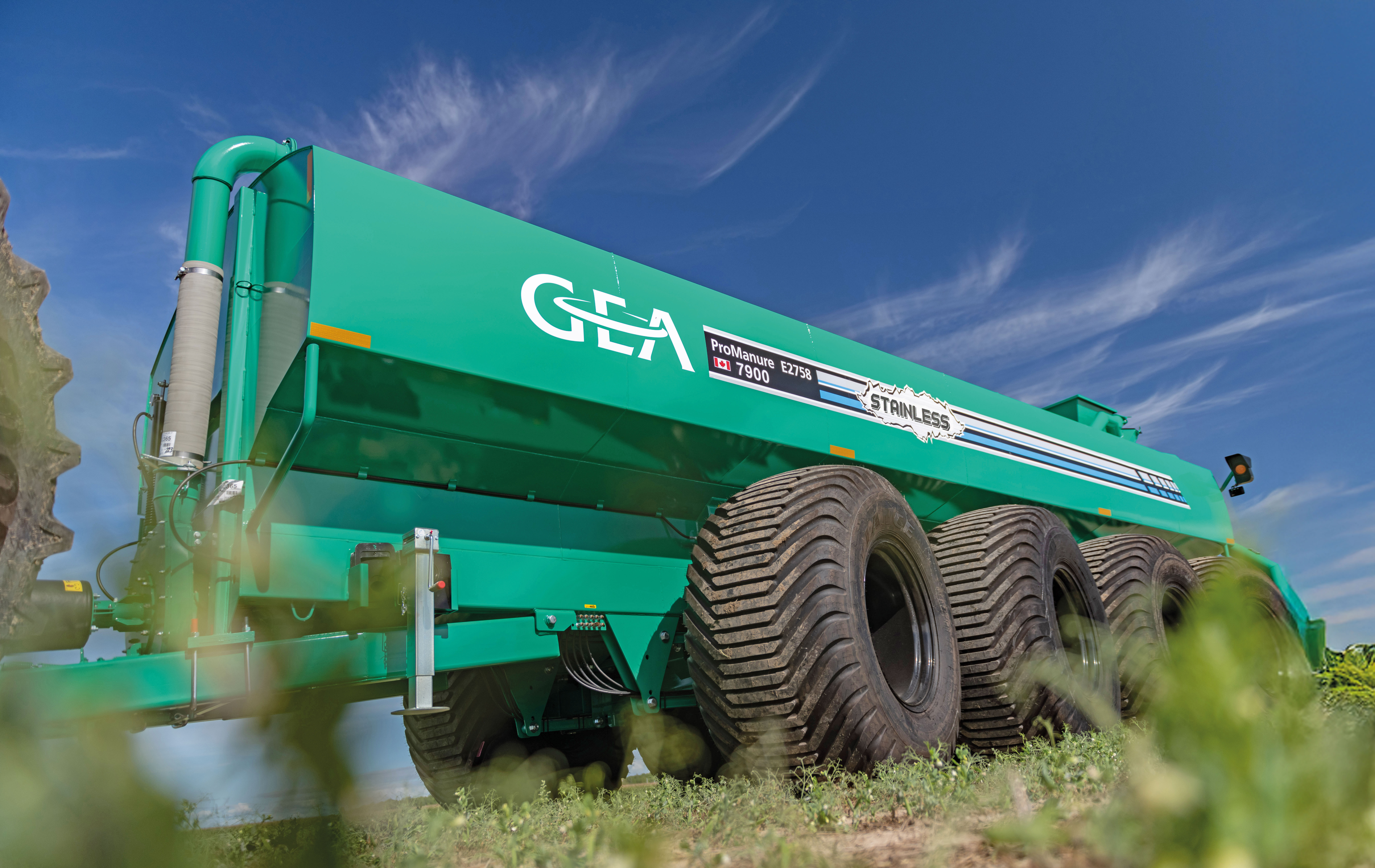 Épandeur à purin (ou fumier liquide) GEA Houle 