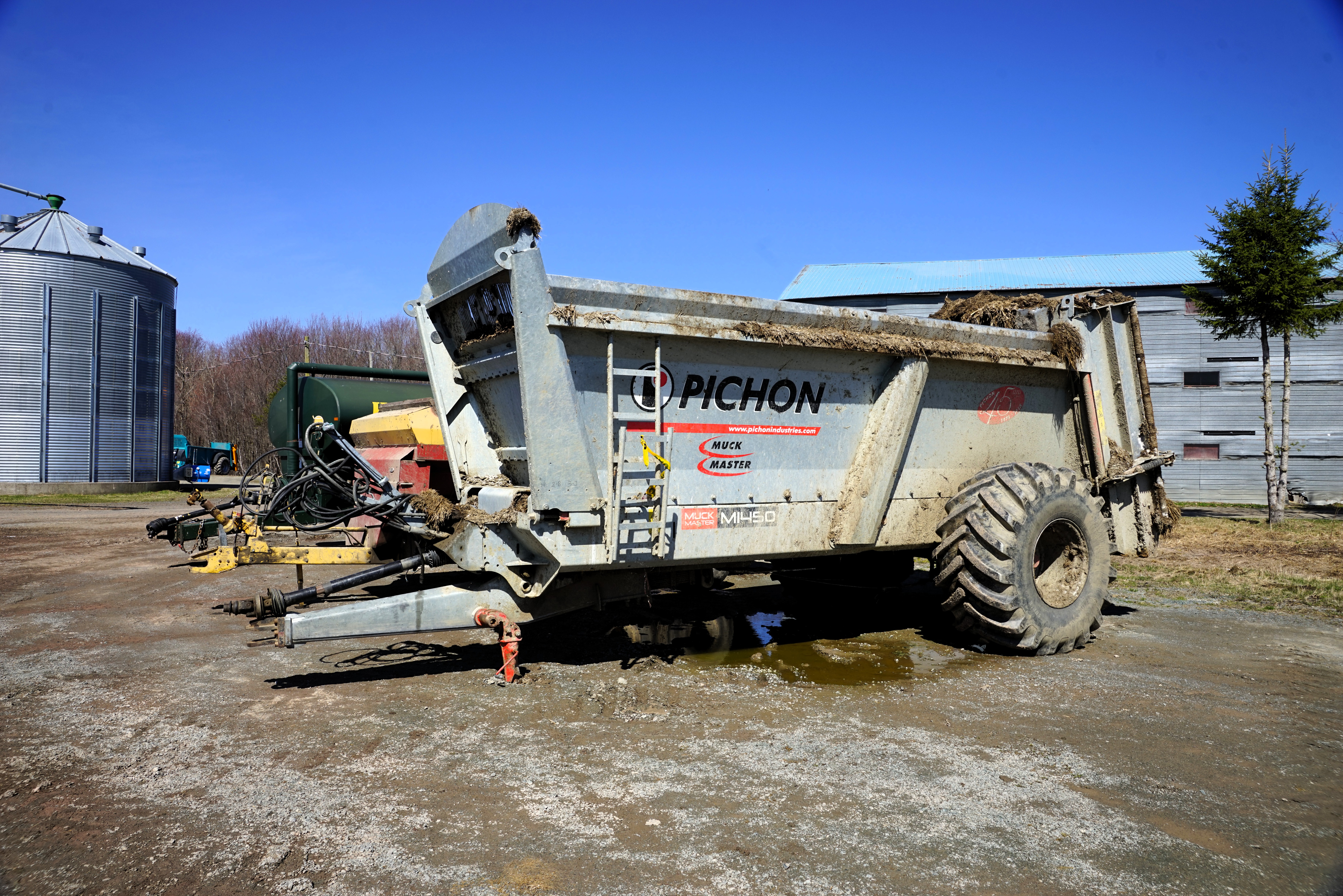 Épandeur à fumier (solide) Pichon M1450