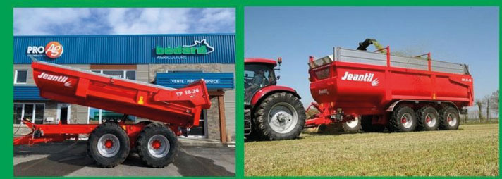 Épandeur à fumier (solide) Jeantil 