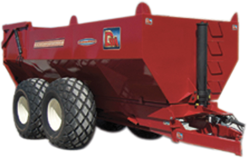 Remorque à benne basculante  