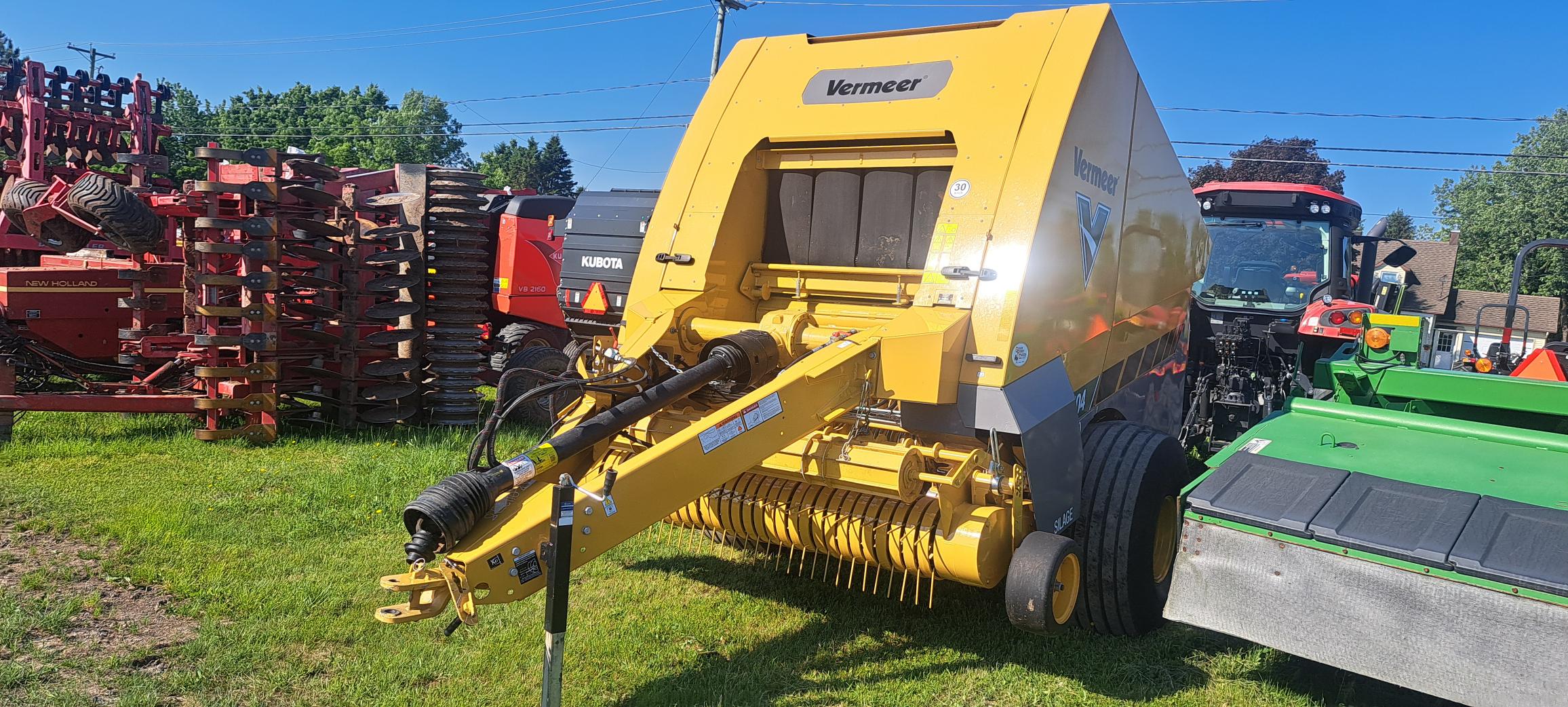 Presse à balles rondes Vermeer 504PRG3