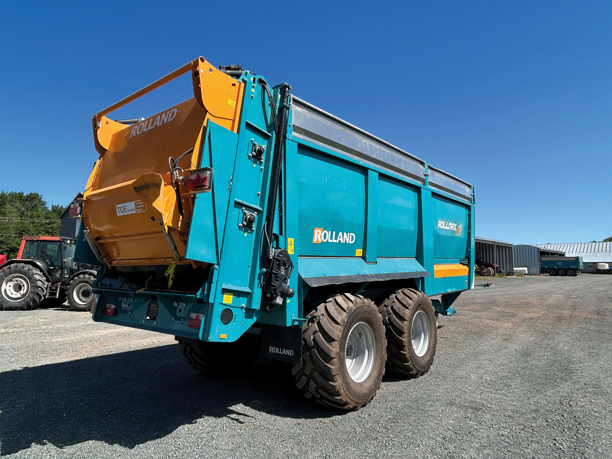 Épandeur à fumier (solide) Rolland RollMax 7130 TCE
