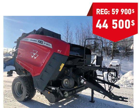 Presse à balles rondes Massey Ferguson RB4180V