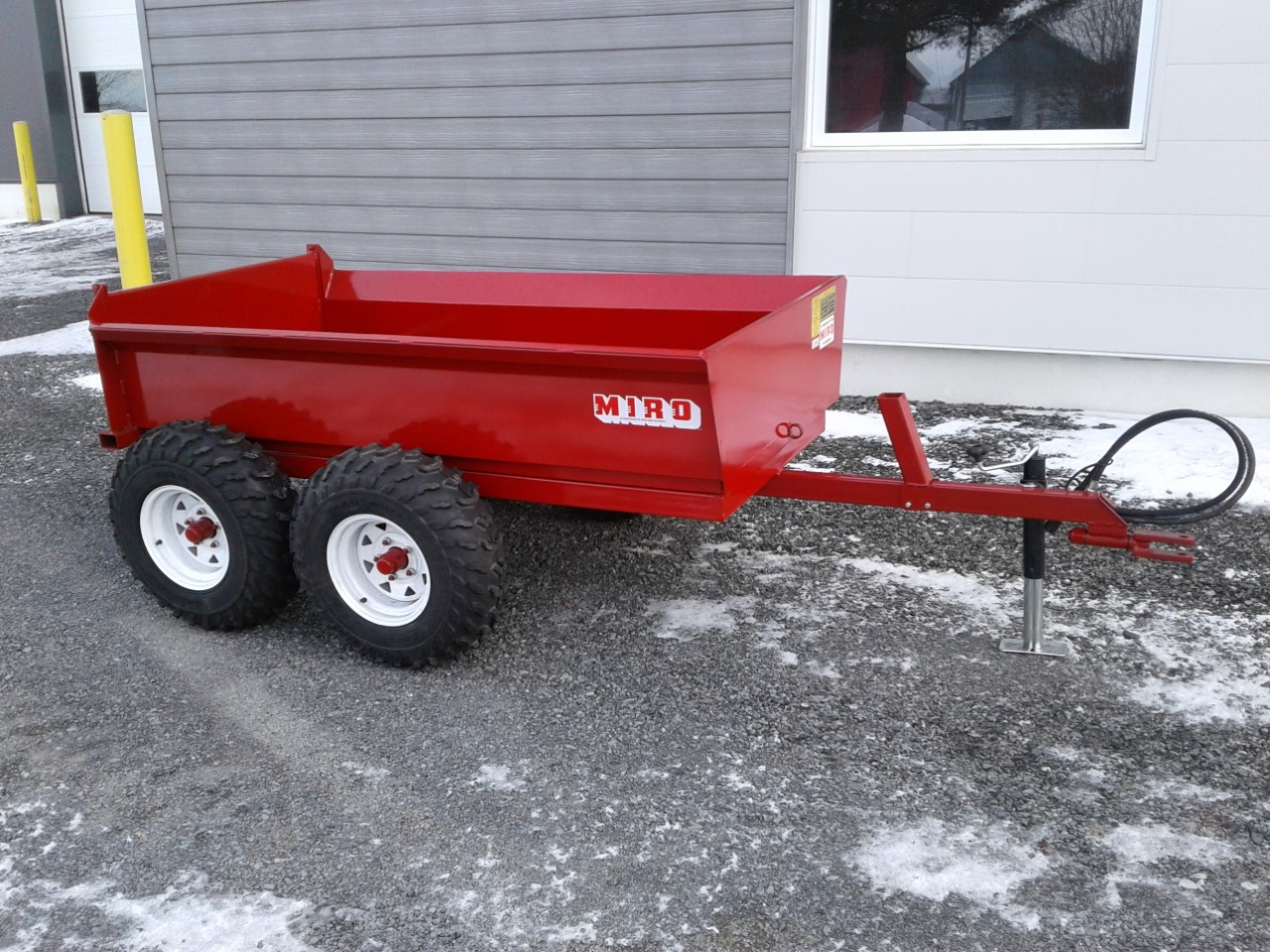 Remorque utilitaire  Remorque pour tracteur compact RD 407