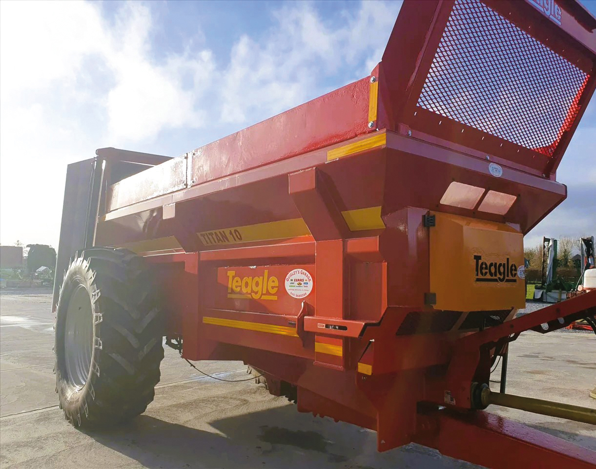Épandeur à fumier (solide)  Teagle Titan 10
