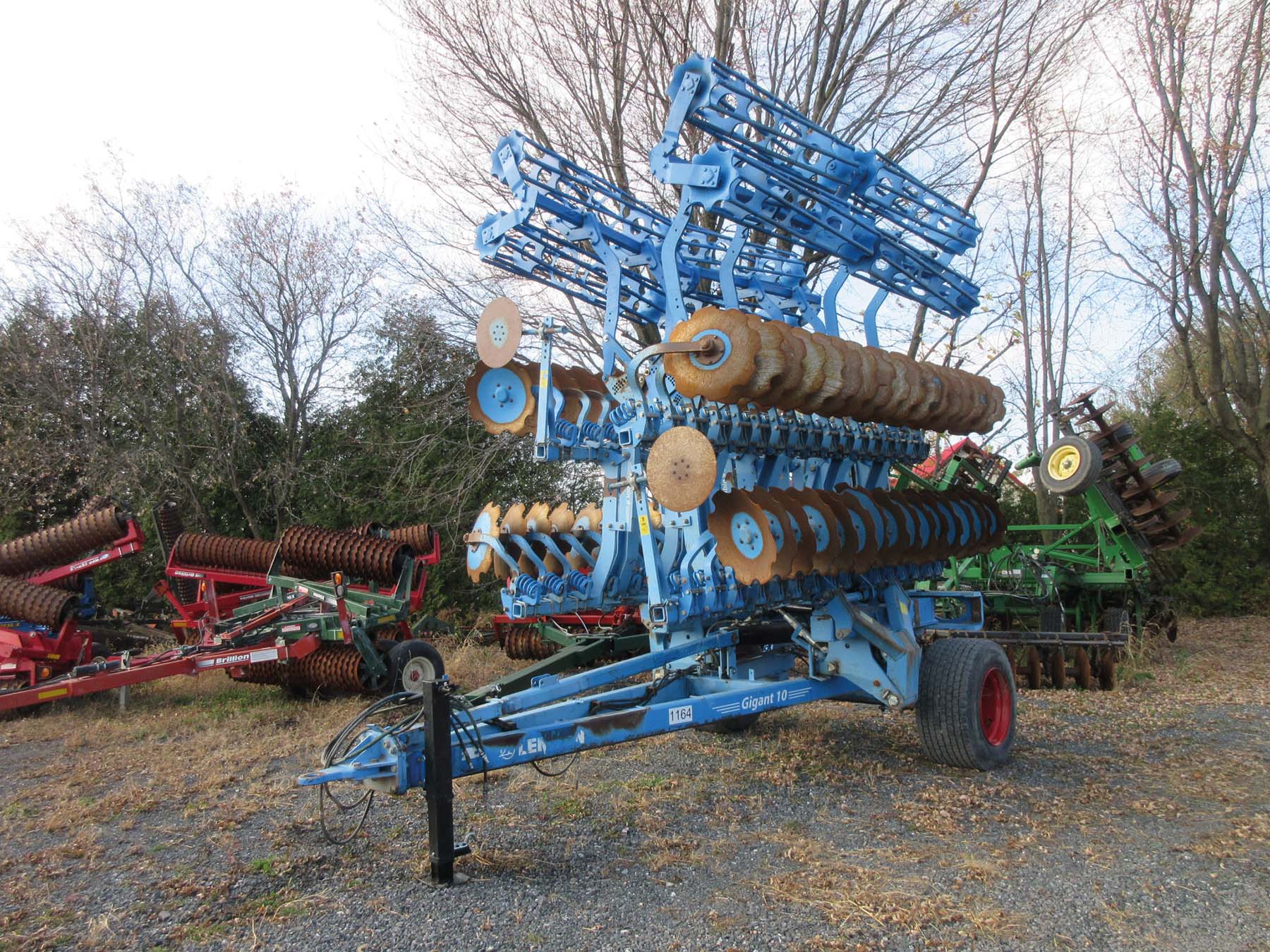 Déchaumeuse Lemken Gigant 10 Rubin 9