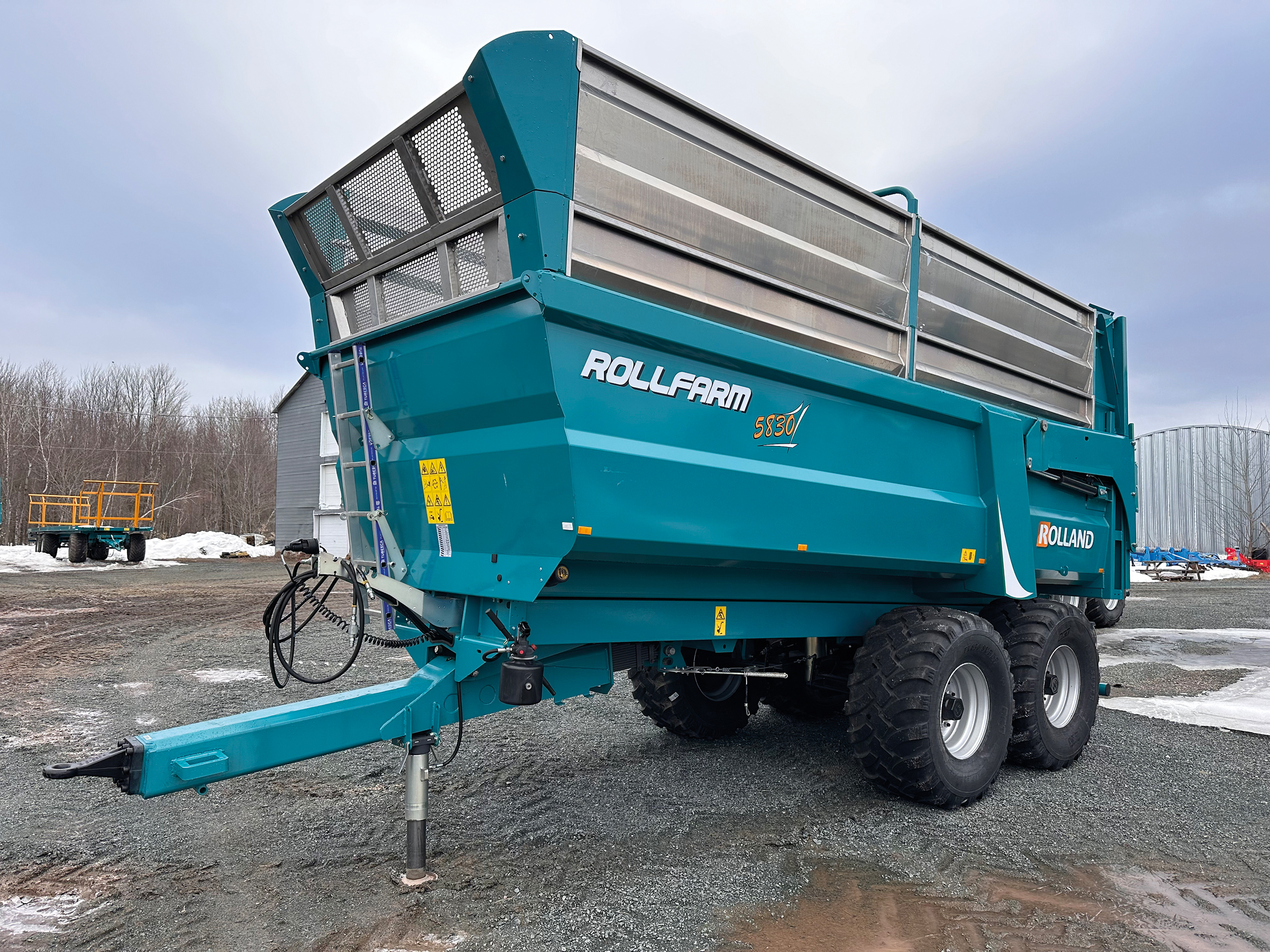 Épandeur à fumier (solide) Rolland RollFarm 5830