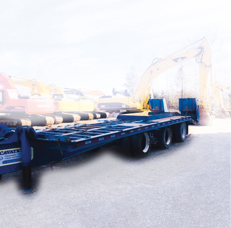 Remorque à plateforme  TRI300