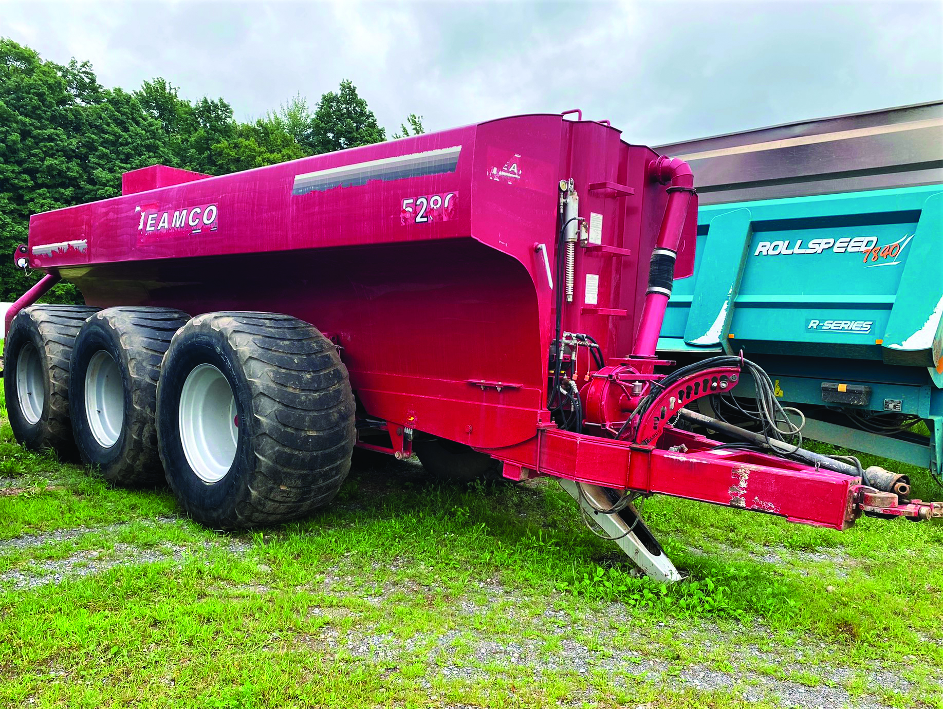 Épandeur à purin (ou fumier liquide) Teamco 5280 gallons