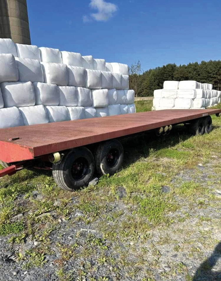 Remorque à plateforme Normand 