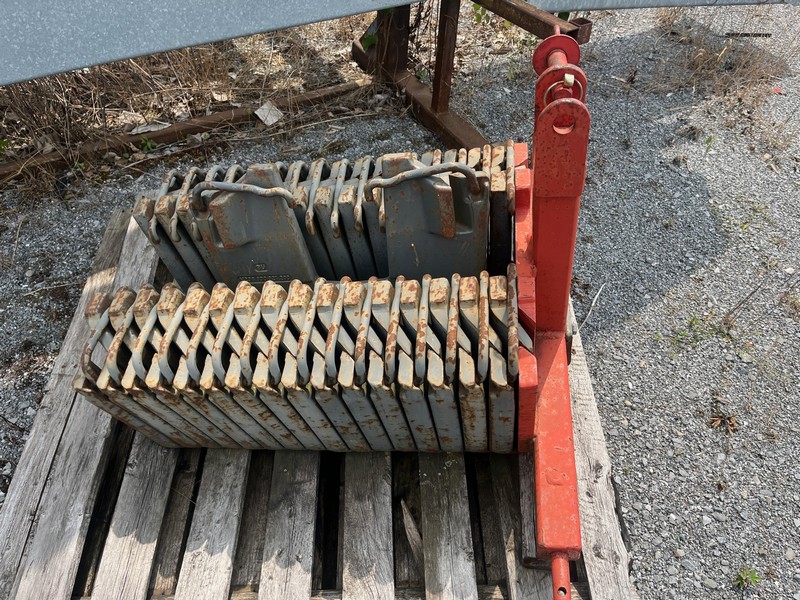 Pesée de tracteur 