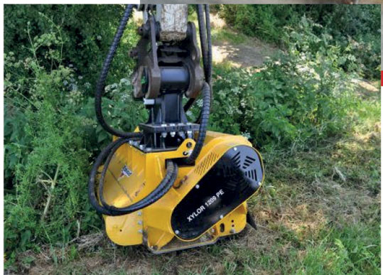 Wood chipper Rabaud XYLOG 1209 PE