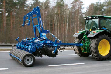 Déchaumeuse  Semi-portée 3 m et 4 m