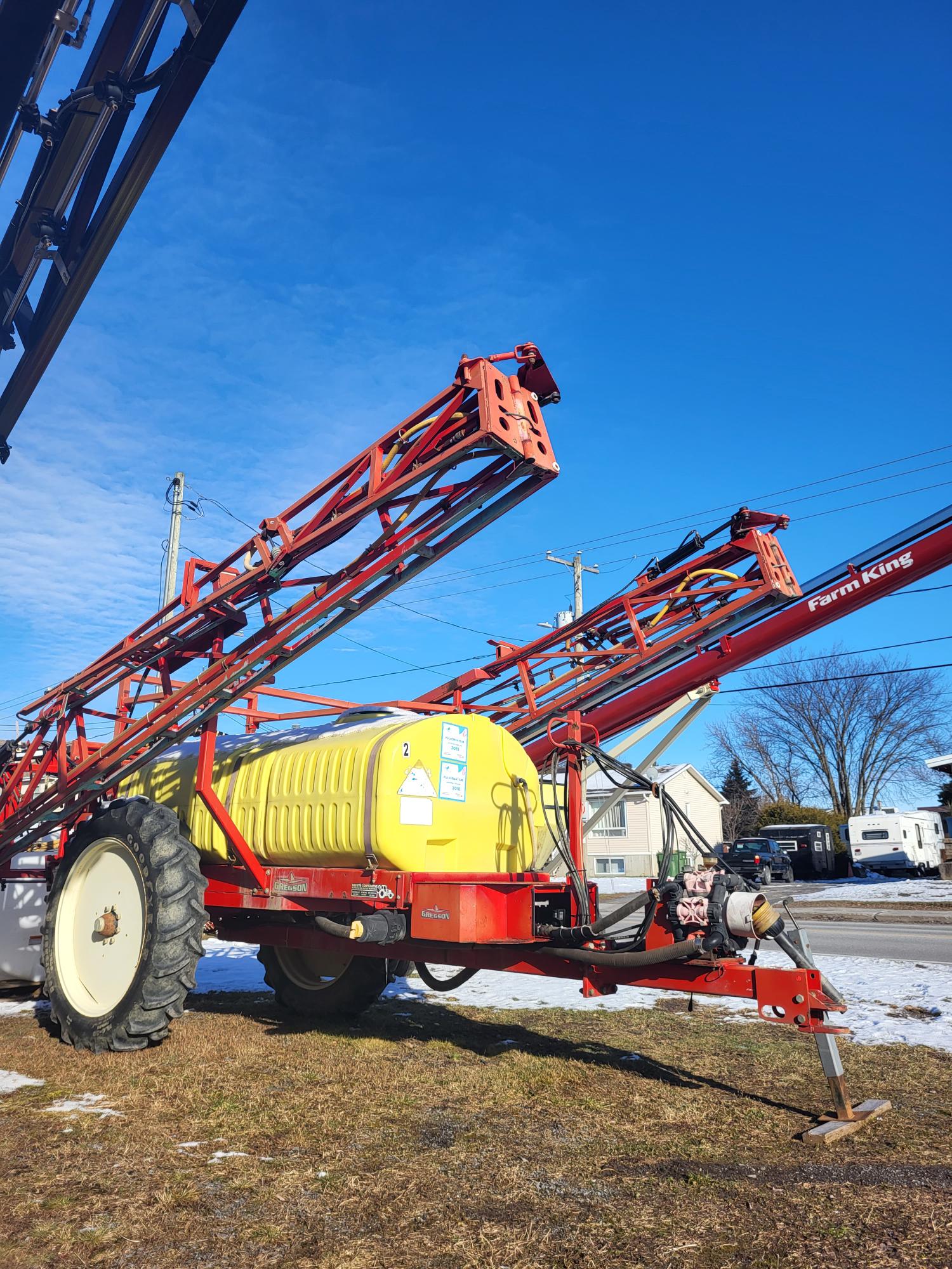 Pulvérisateur MS Gregson Grégoire