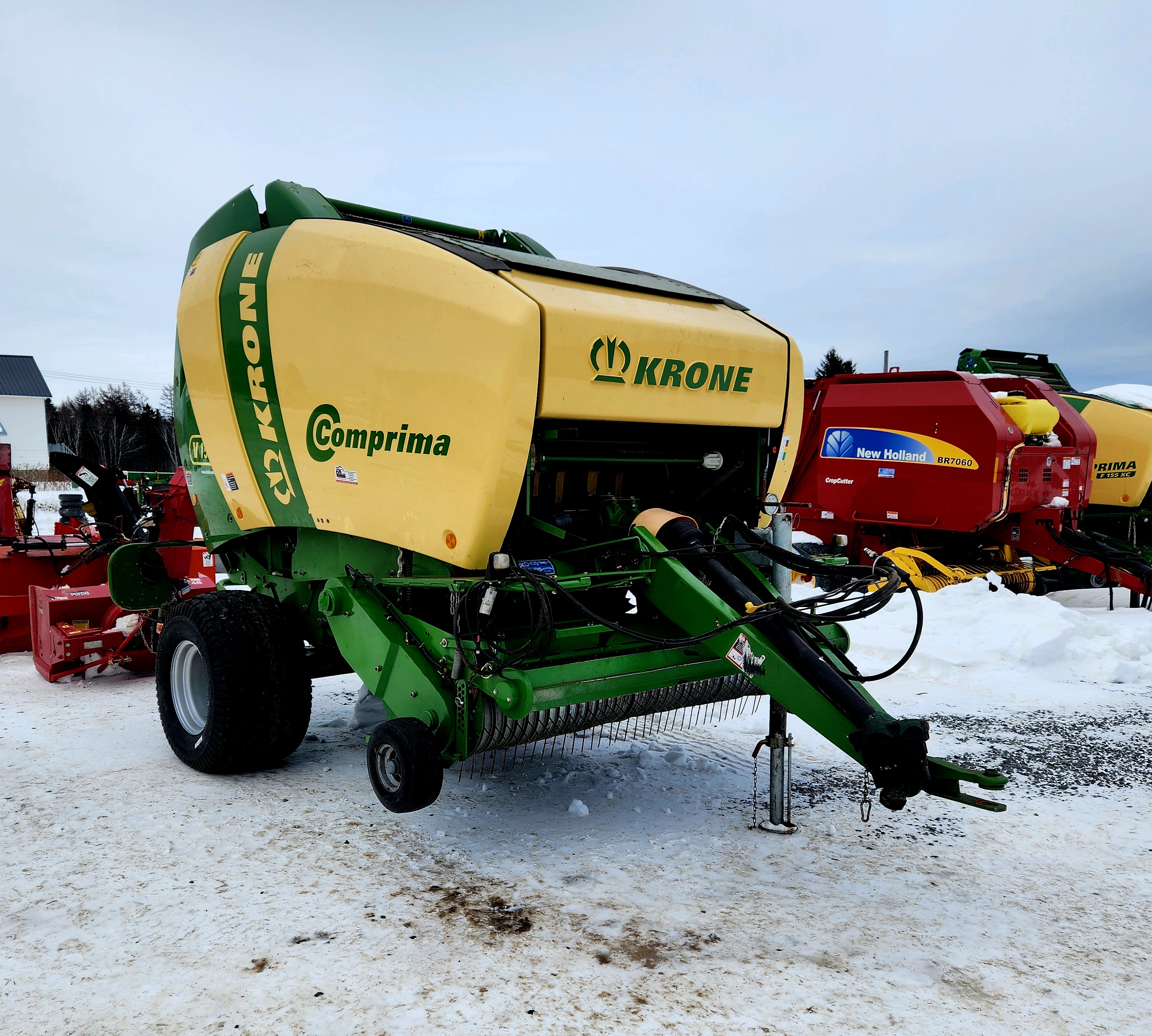 Presse &#xE0; balles rondes Krone Comprima V150XC