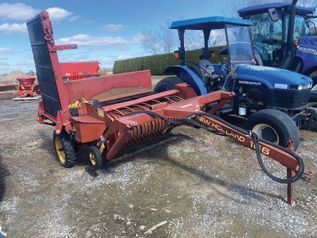 Windrow splitter New Holland 166