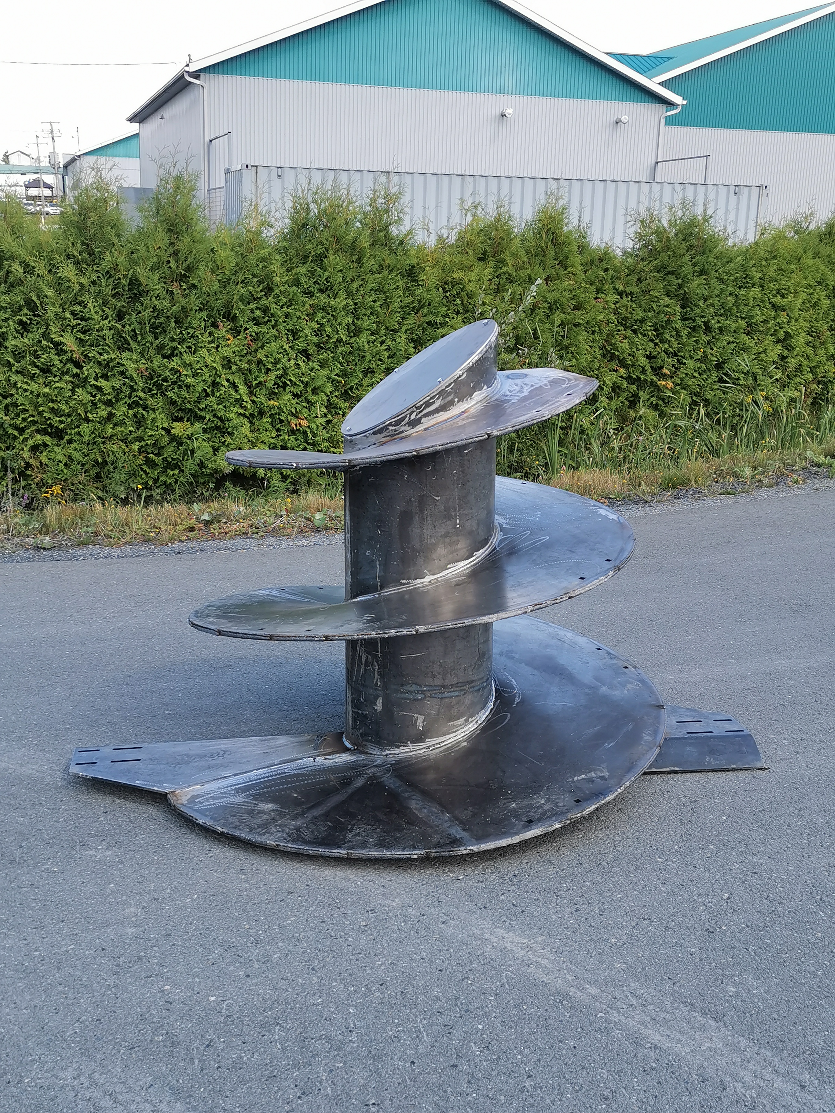 Stirring auger  Vis de mélangeur vertical adaptable Rovibec