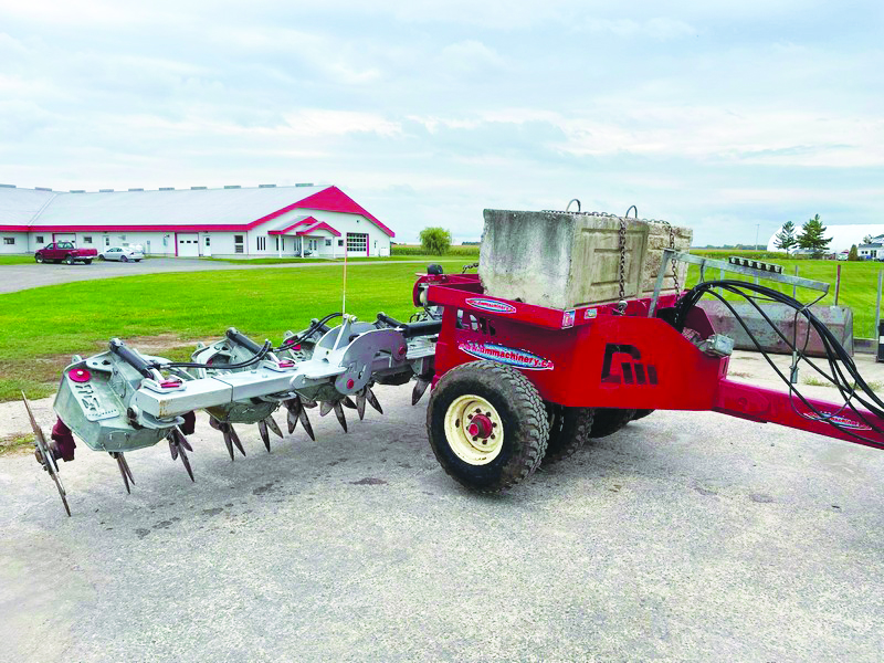 Picoteuse DM Machinery / Machinerie DM 