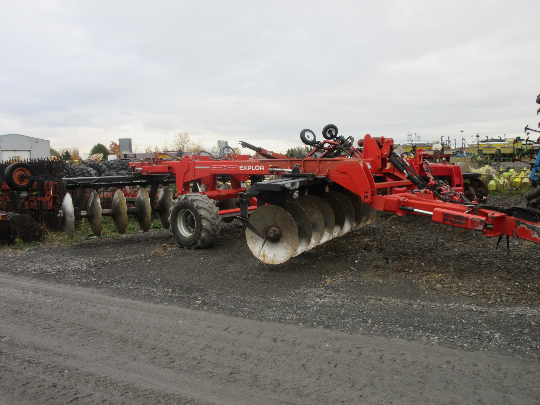 Herse à disques Grégoire Besson Explor 450