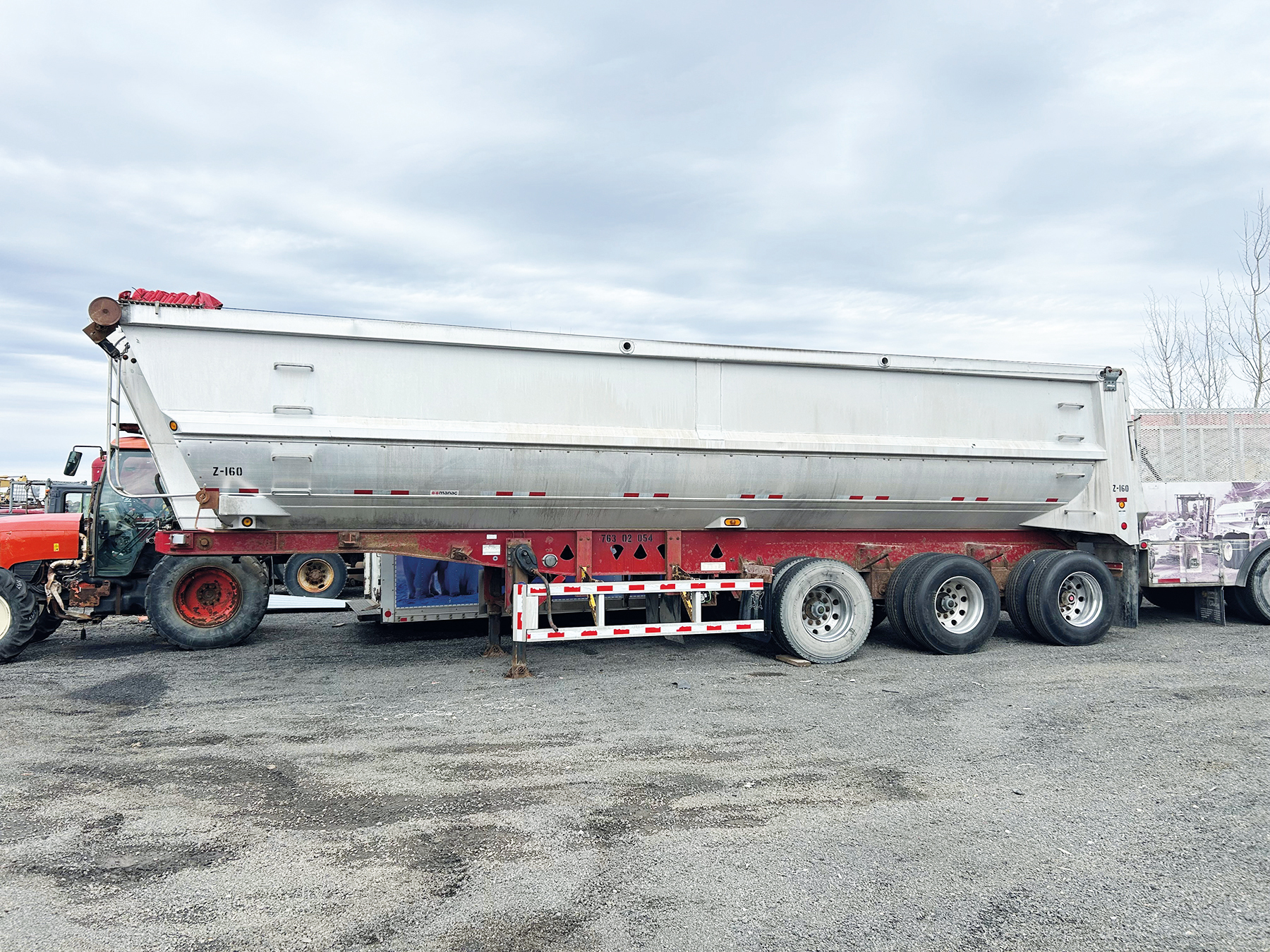 Remorque à benne basculante  Manac