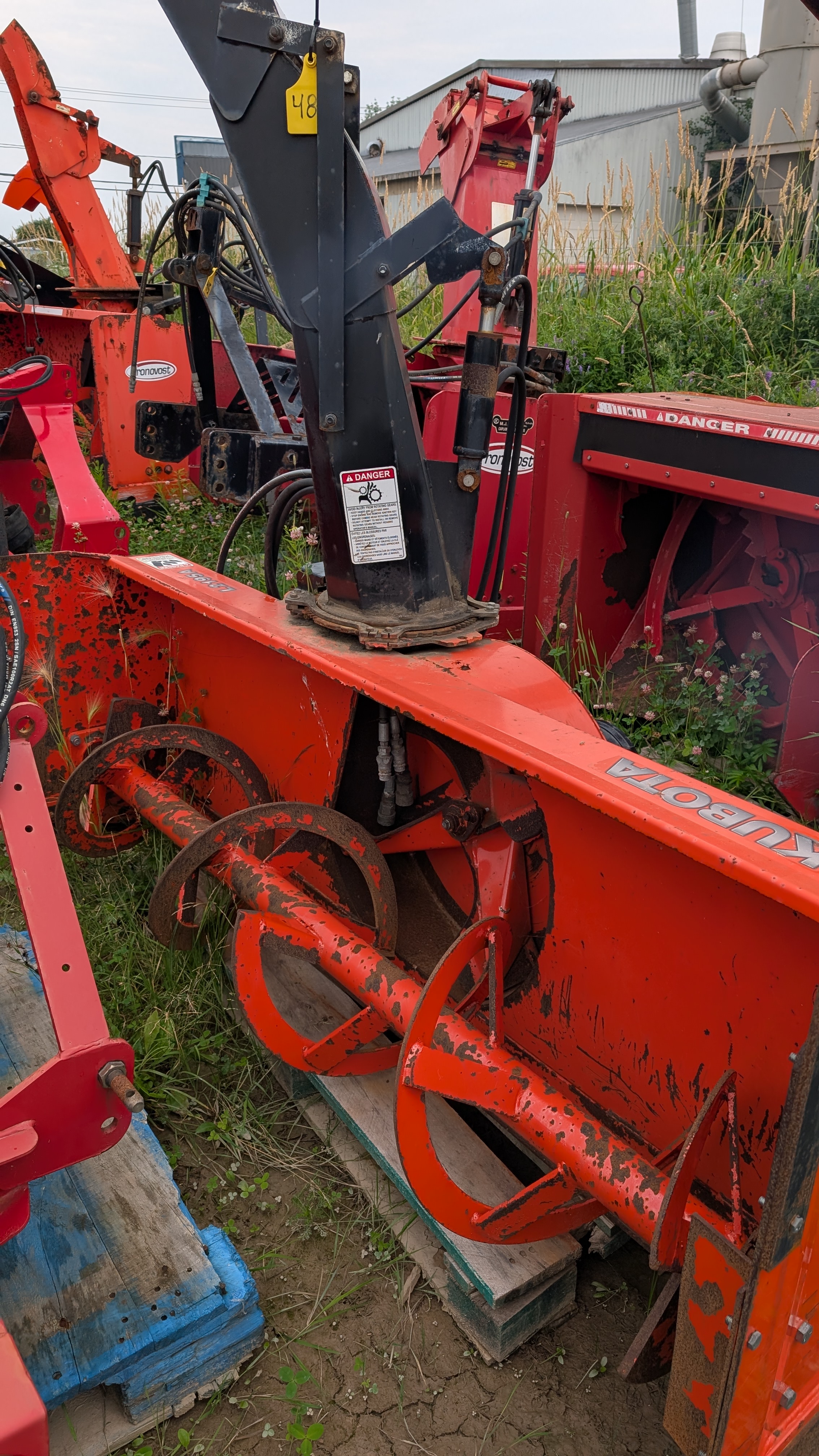 Souffleuse à neige Kubota L2195A