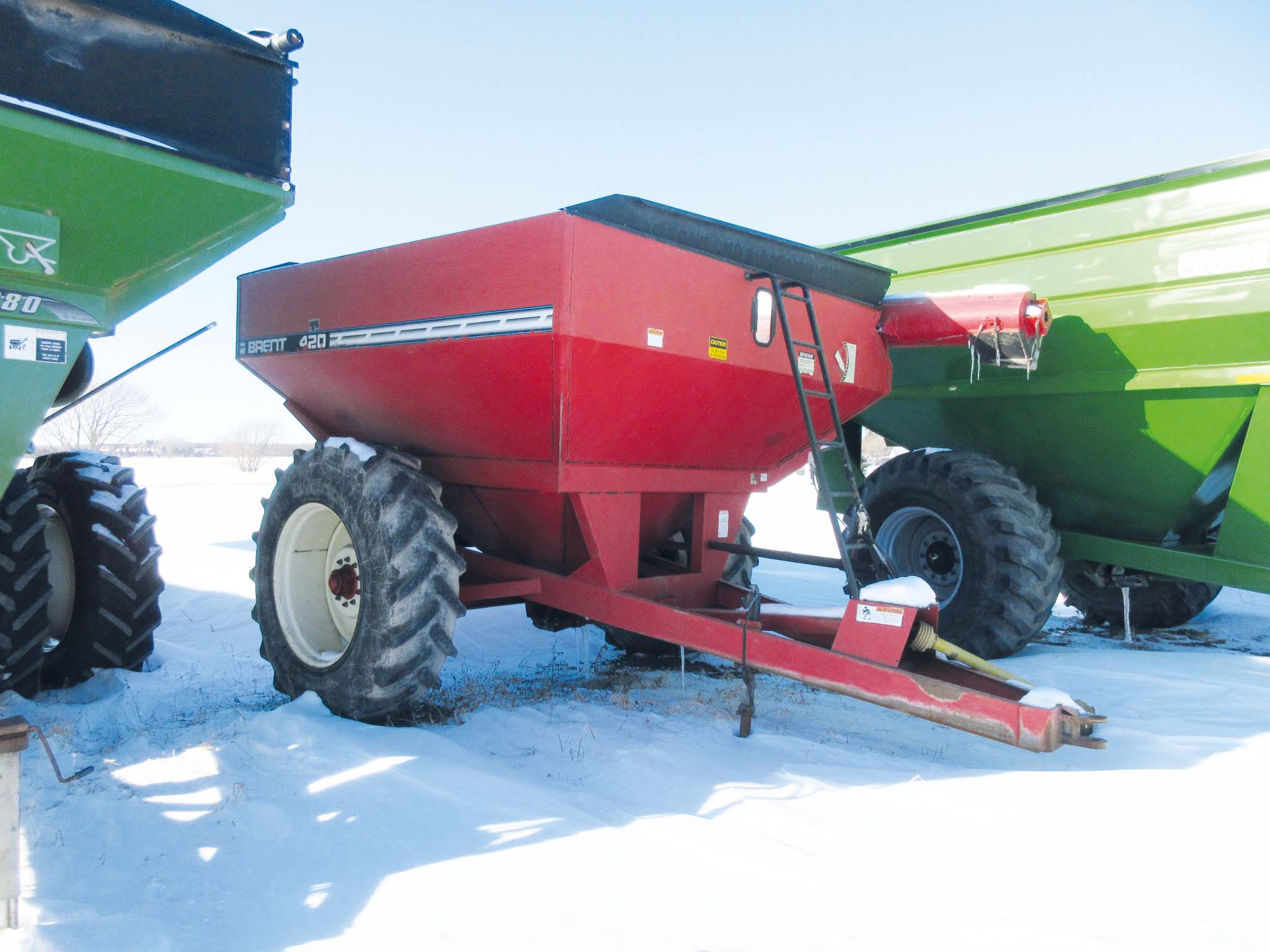 Grain trailer Brent 420