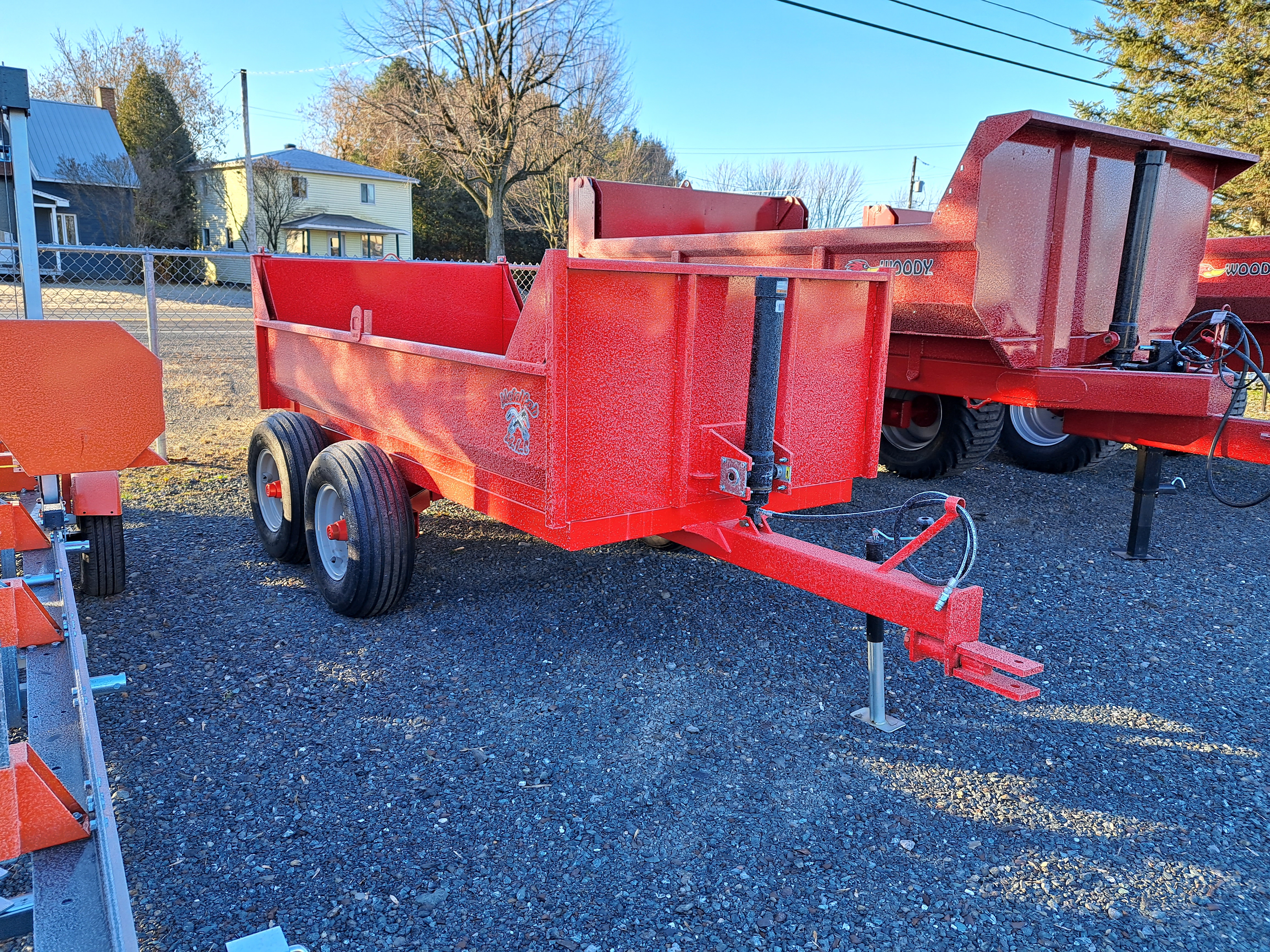 Remorque à benne basculante  5x10