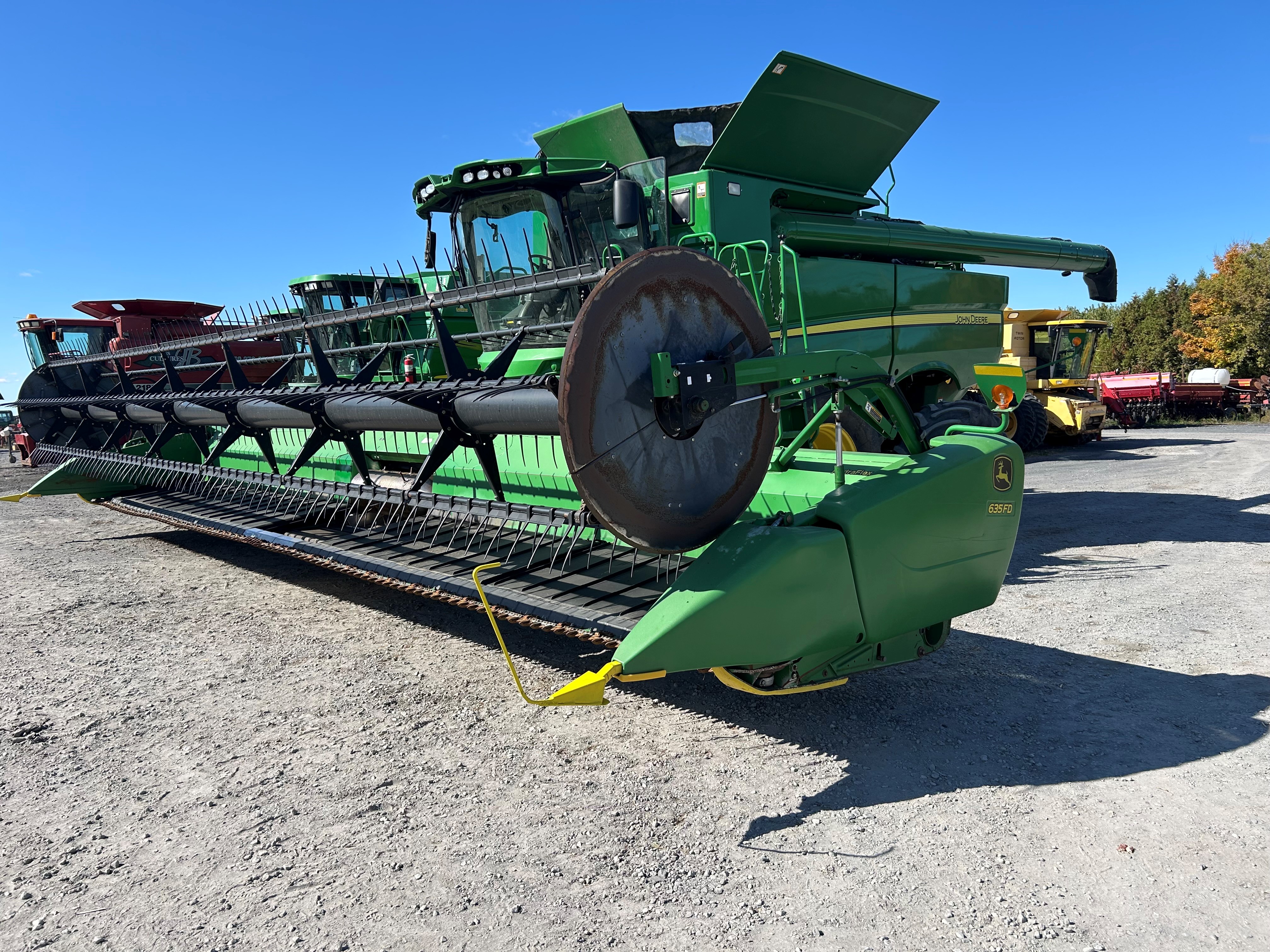 Soy table John Deere 635FD
