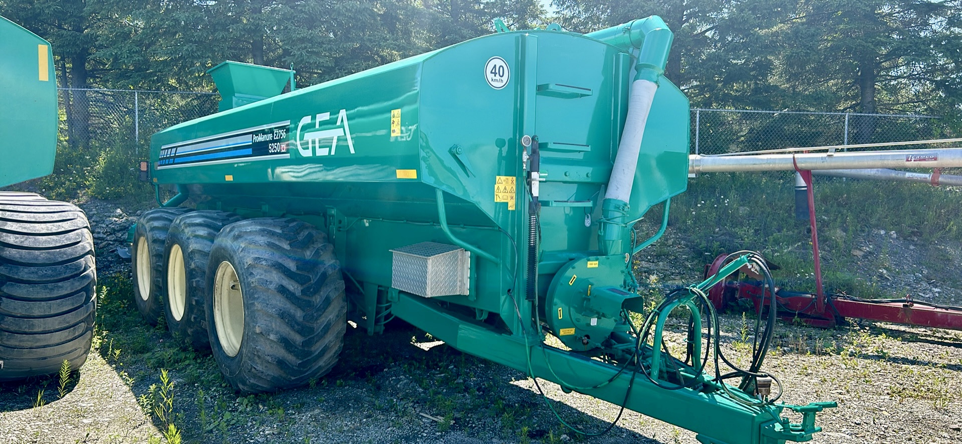 Manure spreader (or liquid manure) Houle 