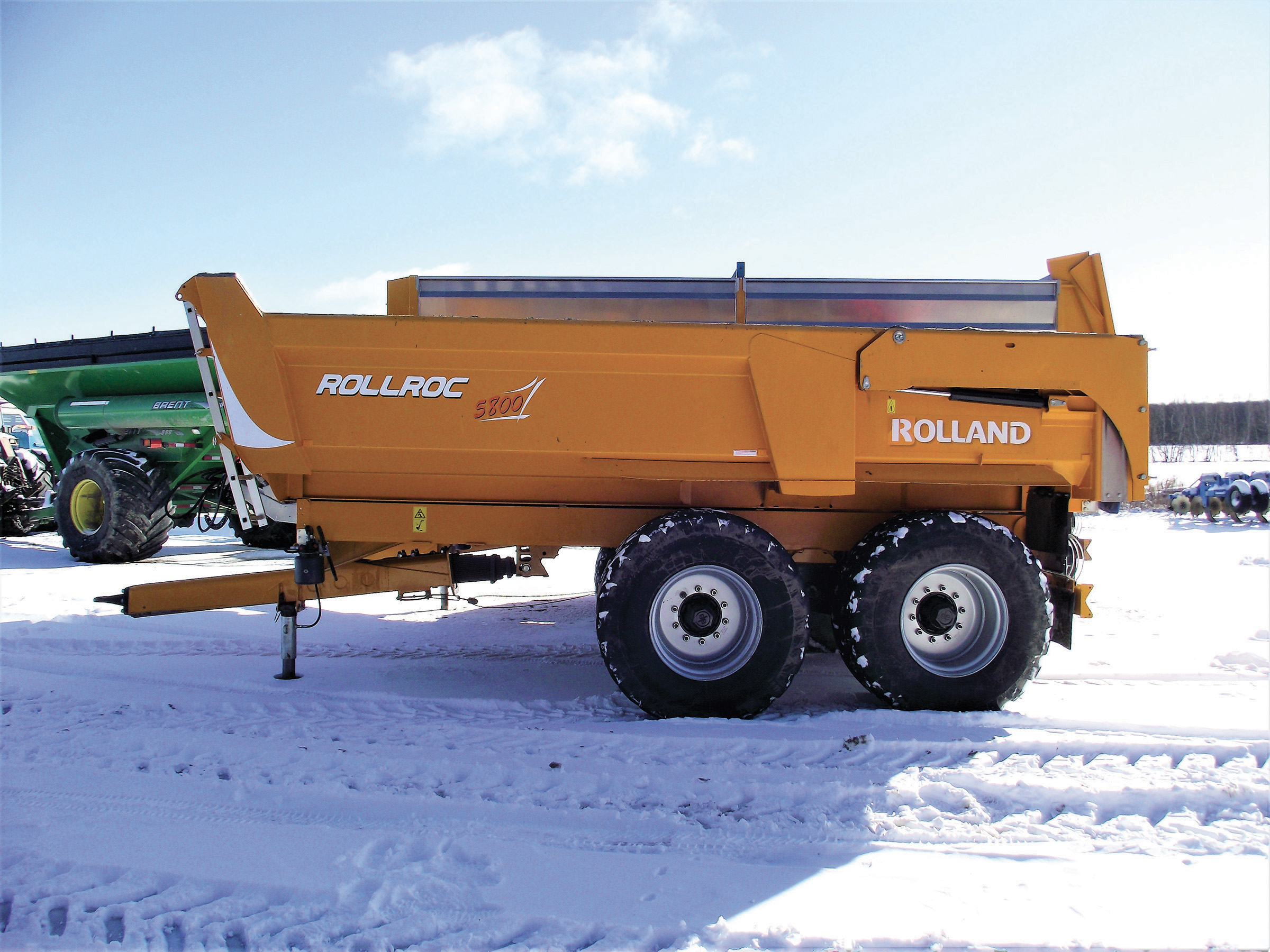 Tipper trailer Rolland  RollRoc 5800