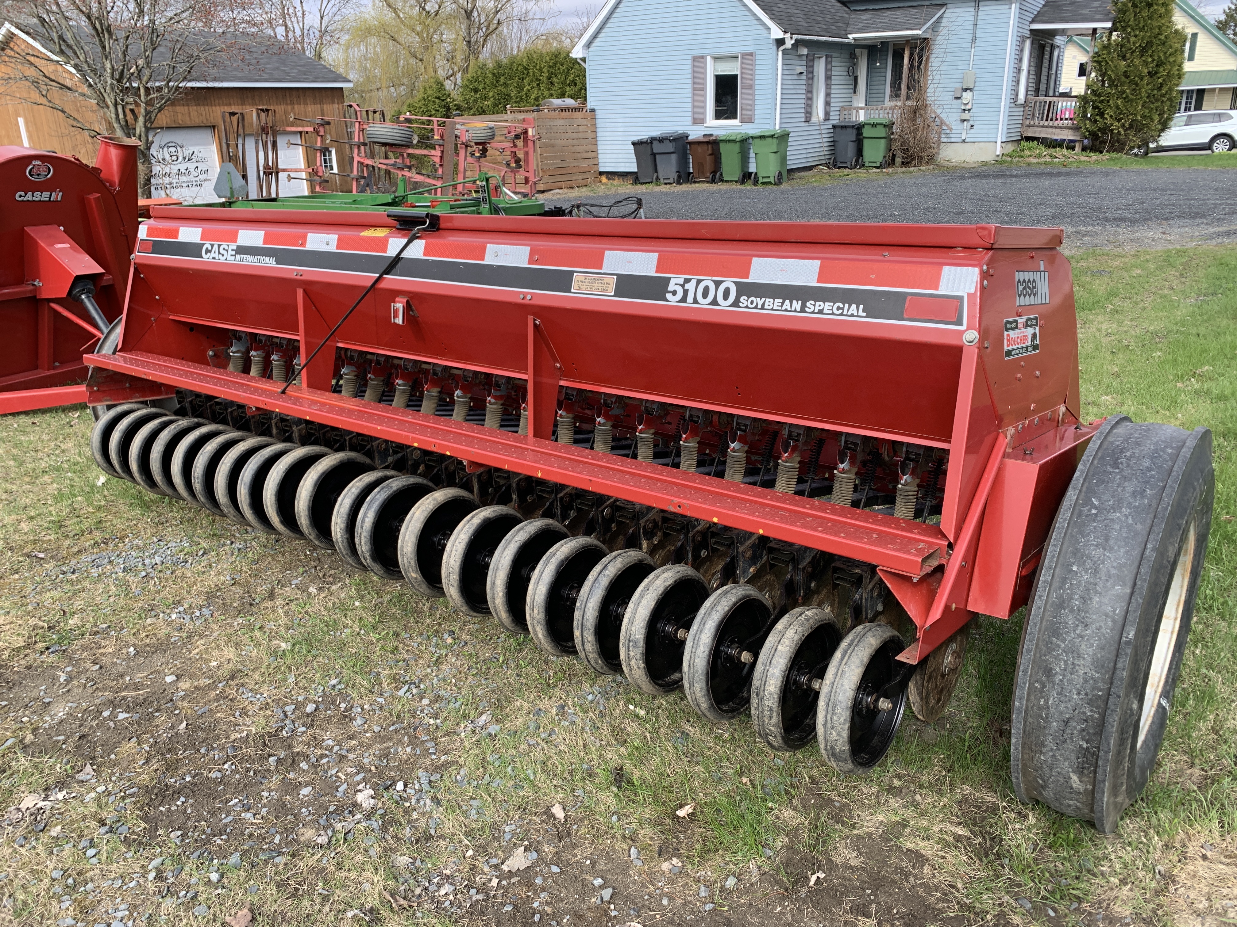   Semeuse case IH 5100 soybean special