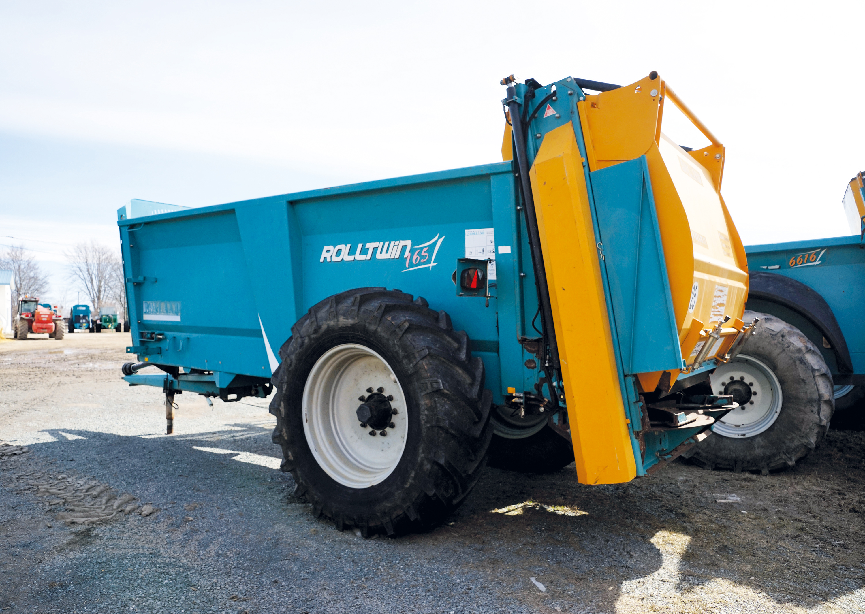 Épandeur à fumier (solide) Rolland RT 165