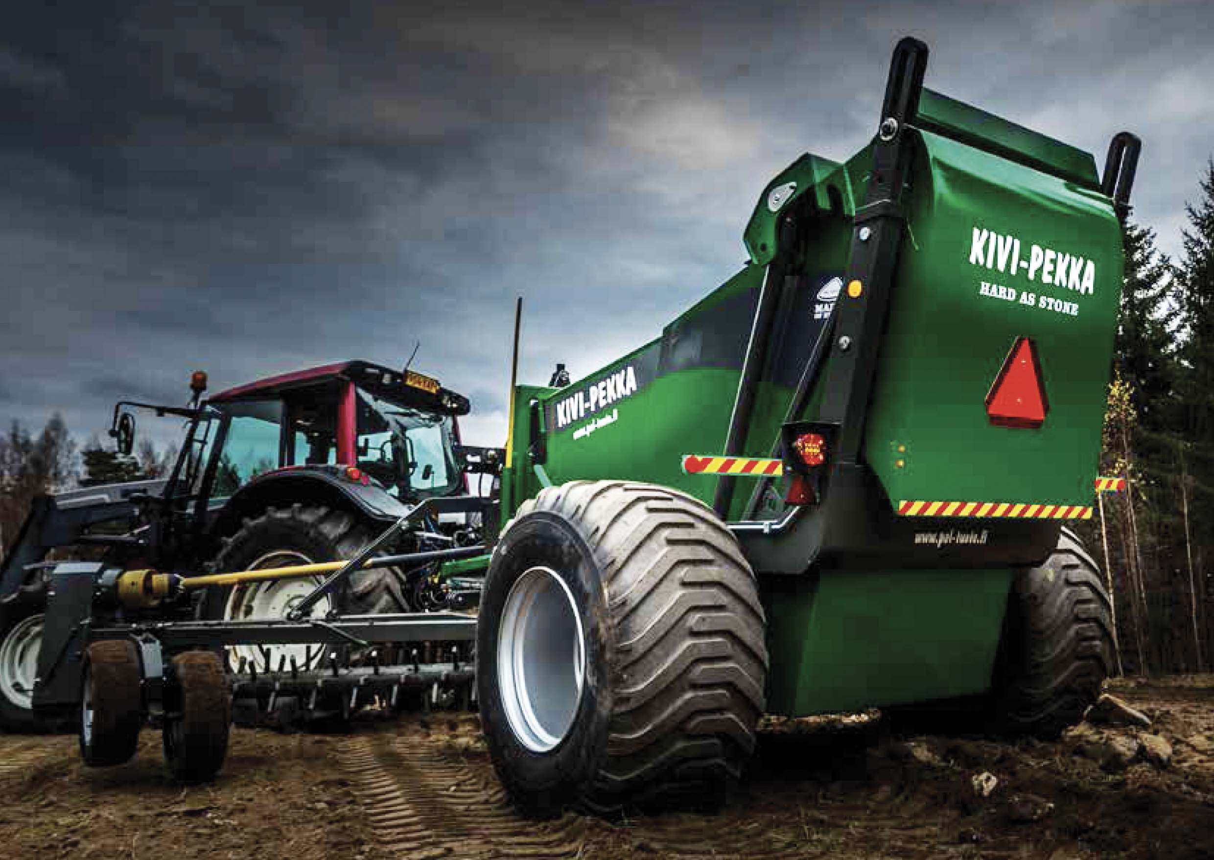 Ramasseur de pierre / Épierreuse Kivi-Pekka  