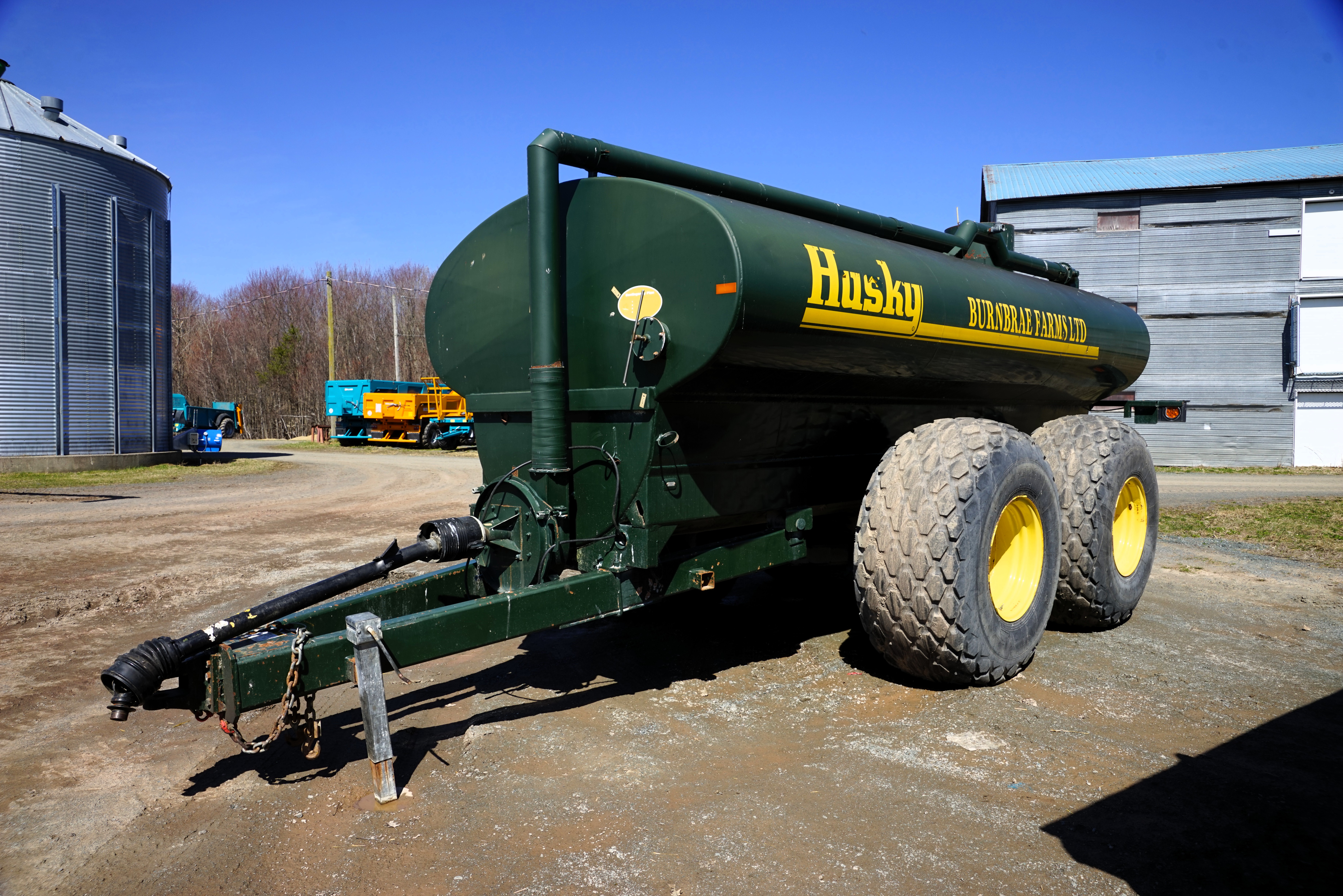 Épandeur à purin (ou fumier liquide)  Husky