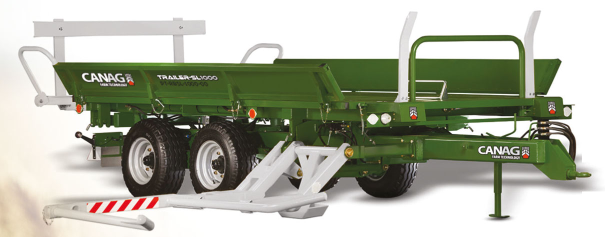 Remorque utilitaire  Canag Trailer-SL 1000