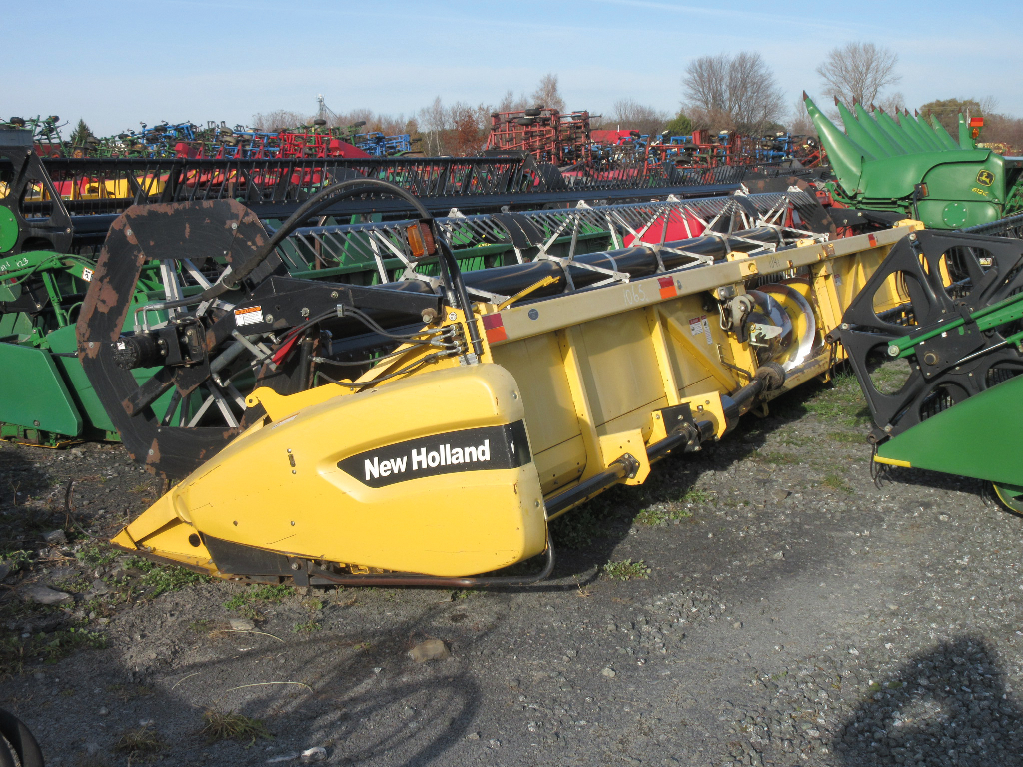 Table à soya New Holland 74C