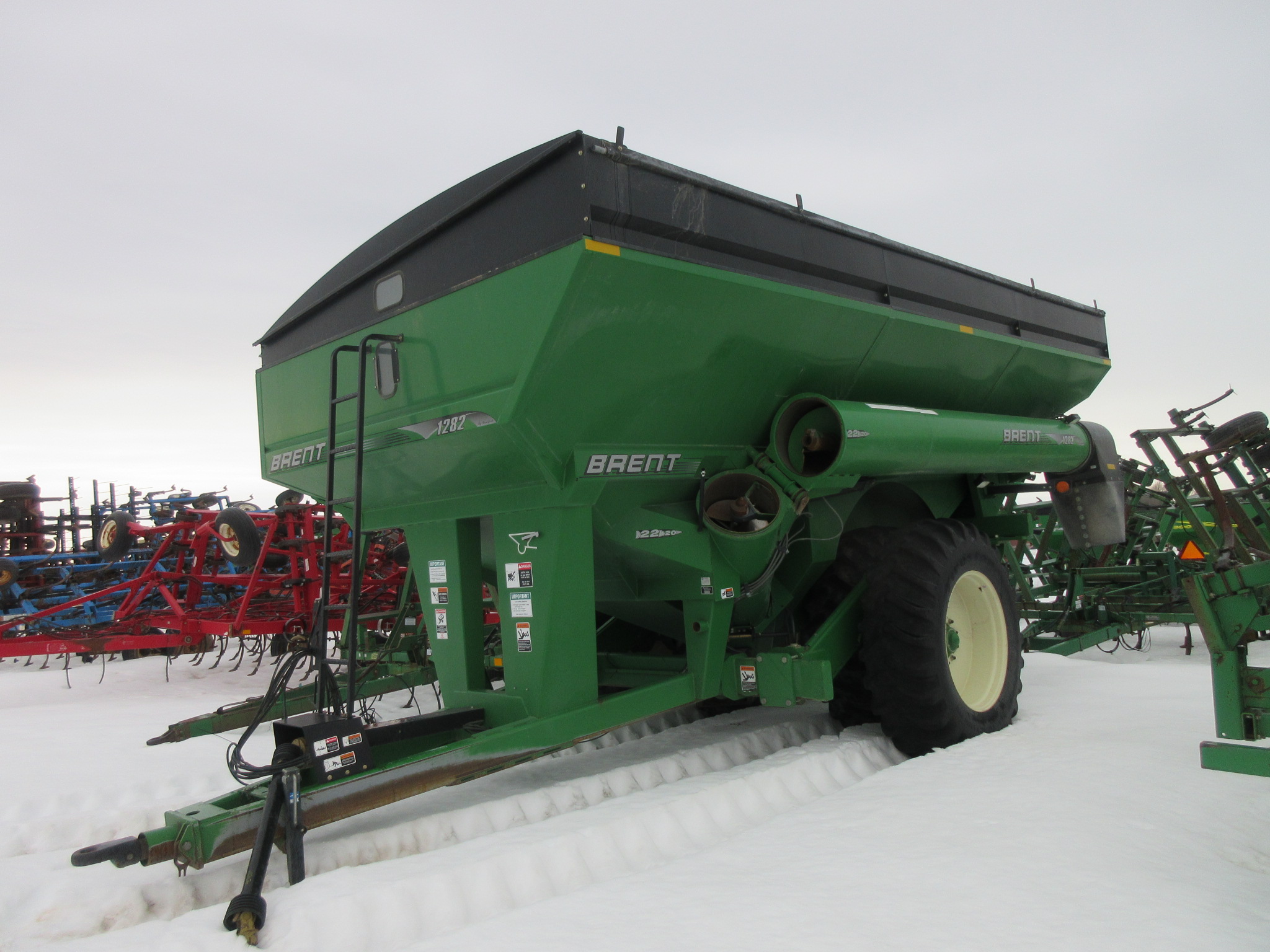 Grain trailer Brent 1282