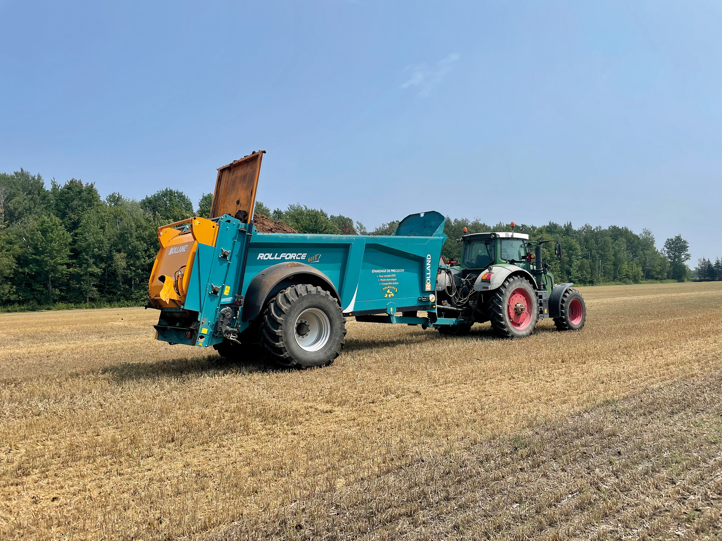 Épandeur à fumier (solide) Rolland 