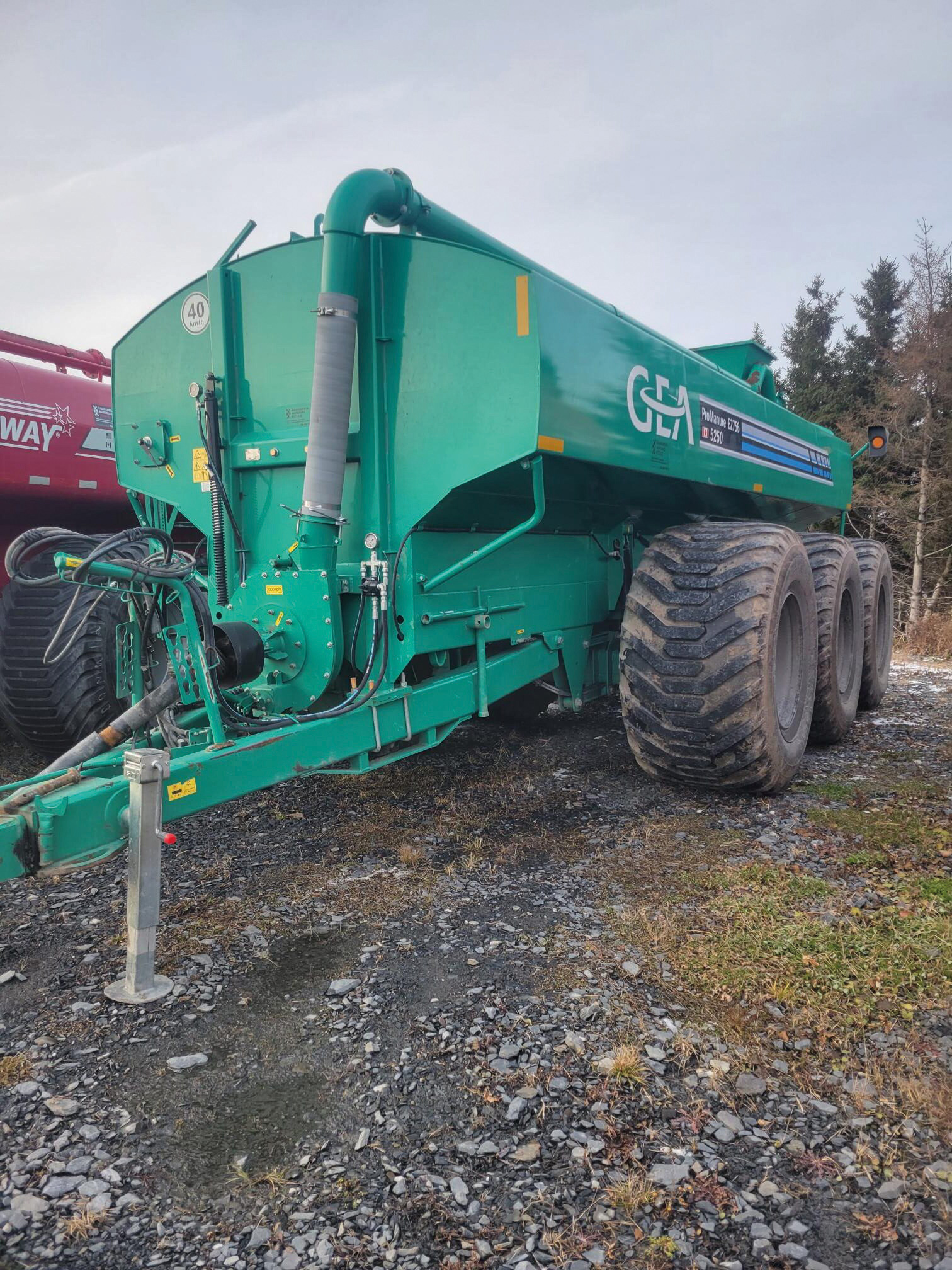 Épandeur à purin (ou fumier liquide) GEA Houle 5250 gal