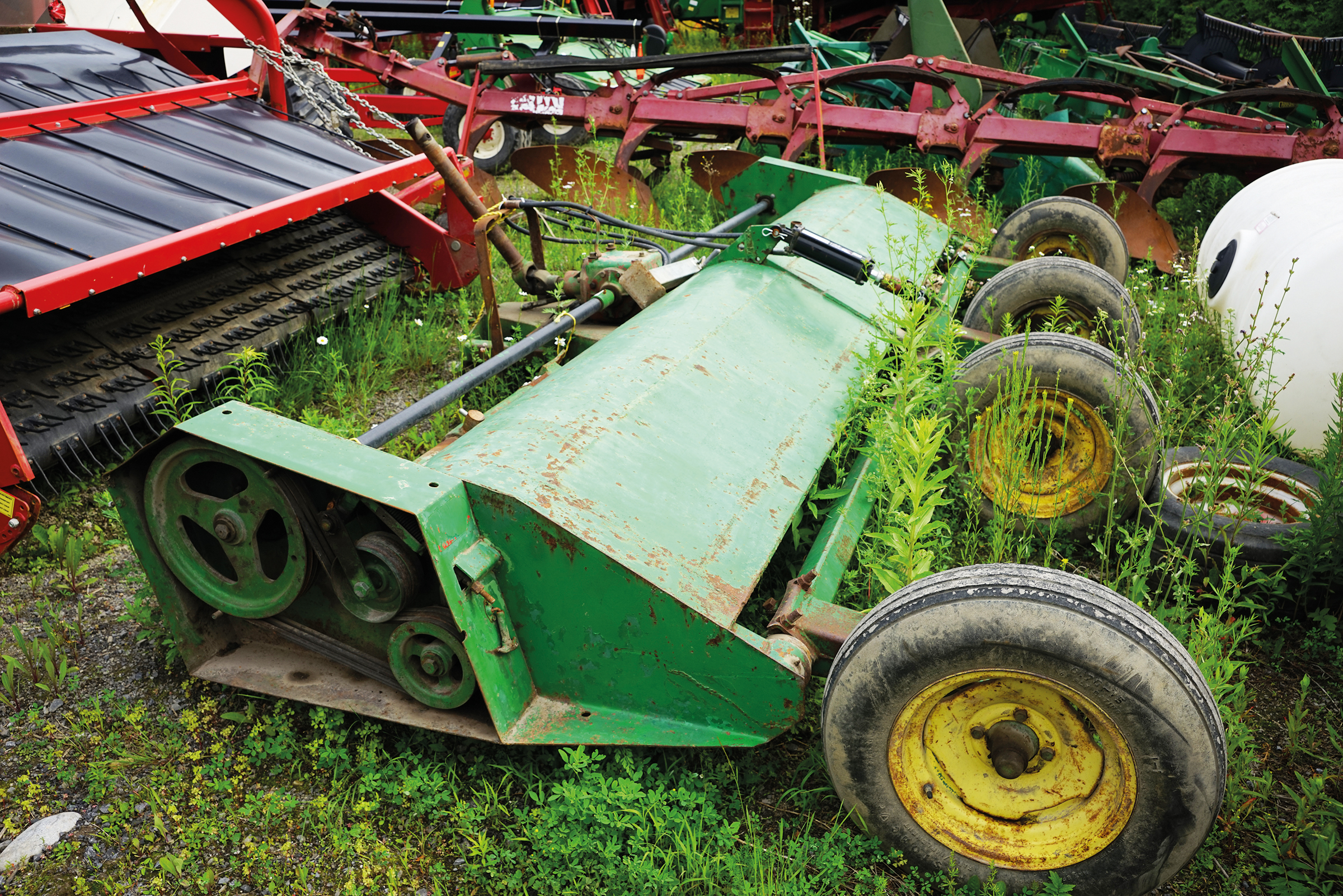 Casseuse-égreneuse à maïs John Deere  Chopper John Deere 27