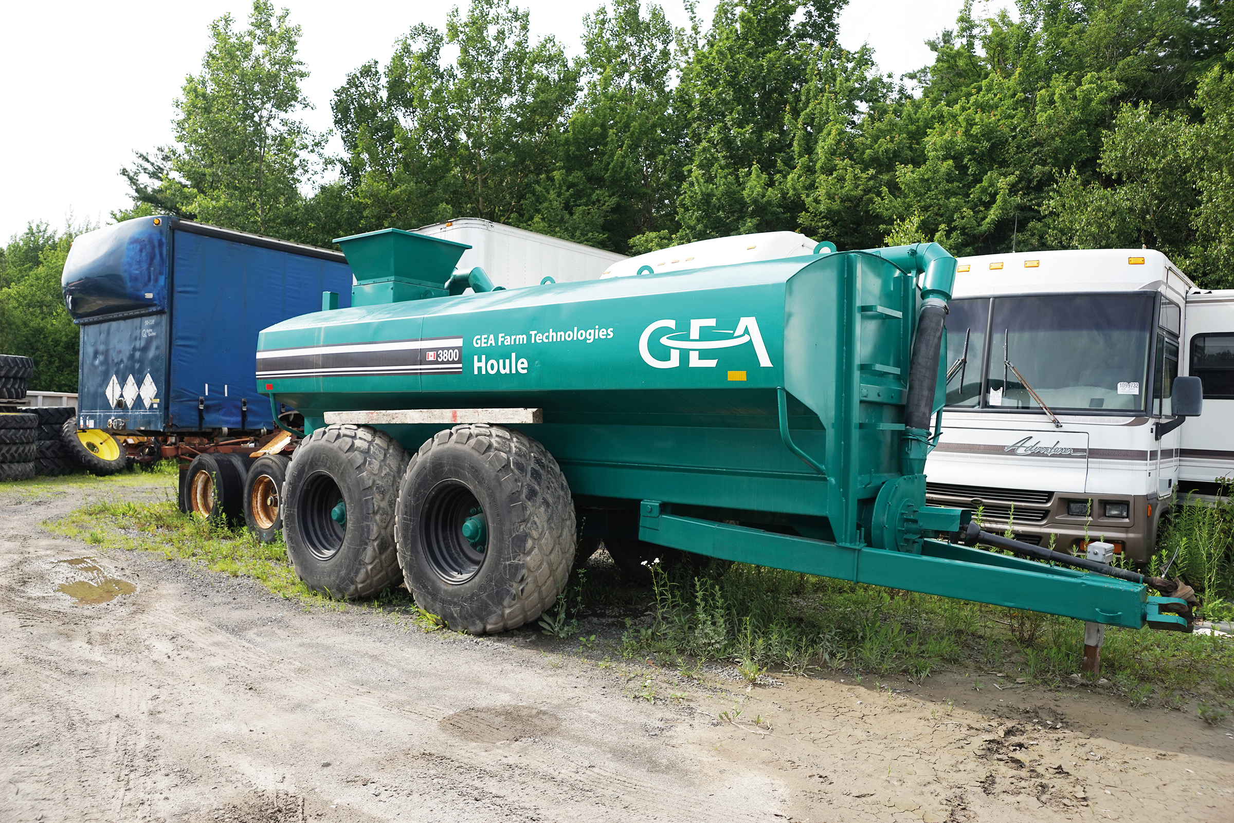 Manure spreader (or liquid manure) GEA Houle 3800