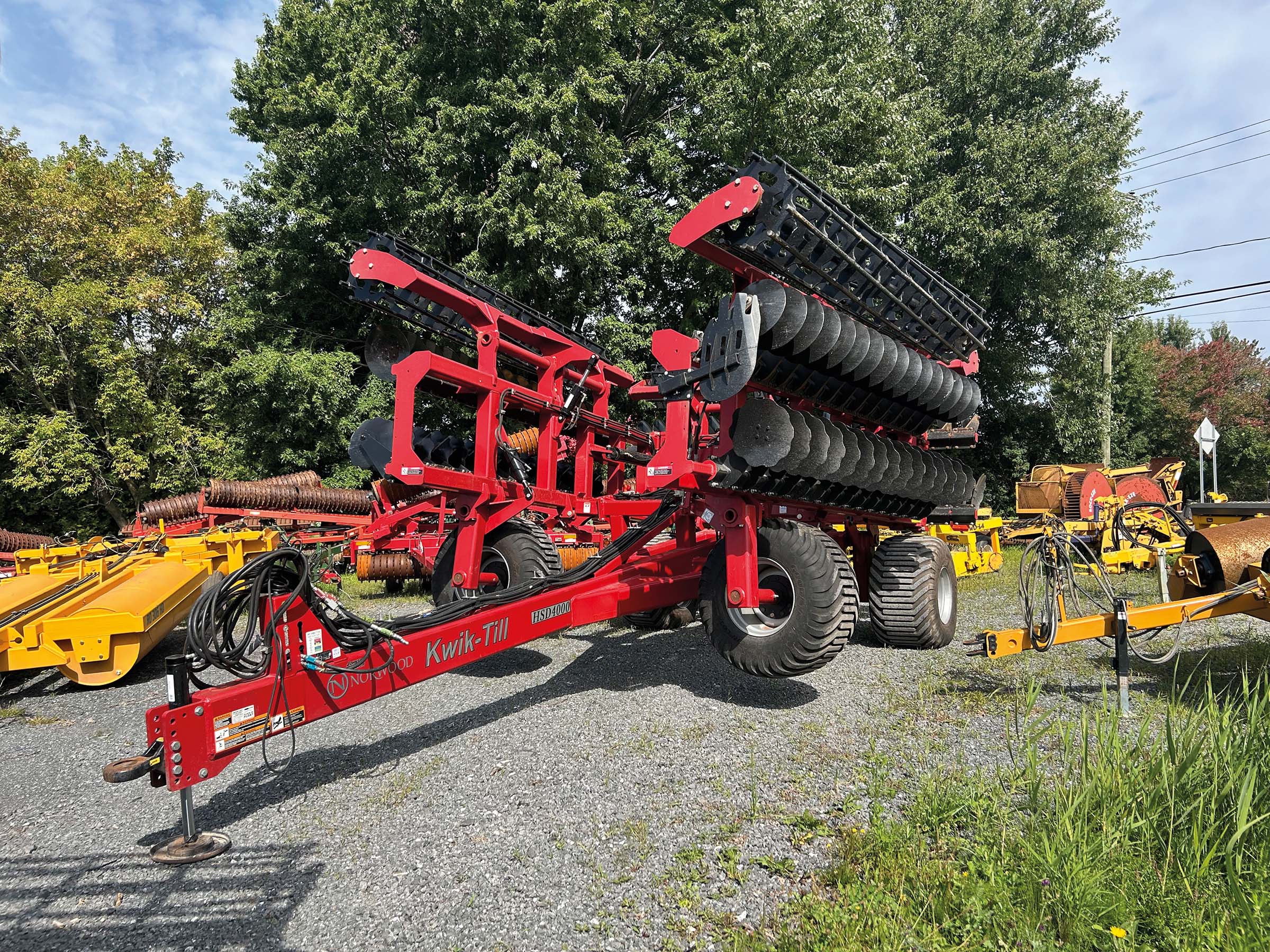 Déchaumeuse Norwood K wik-Till HSD4000